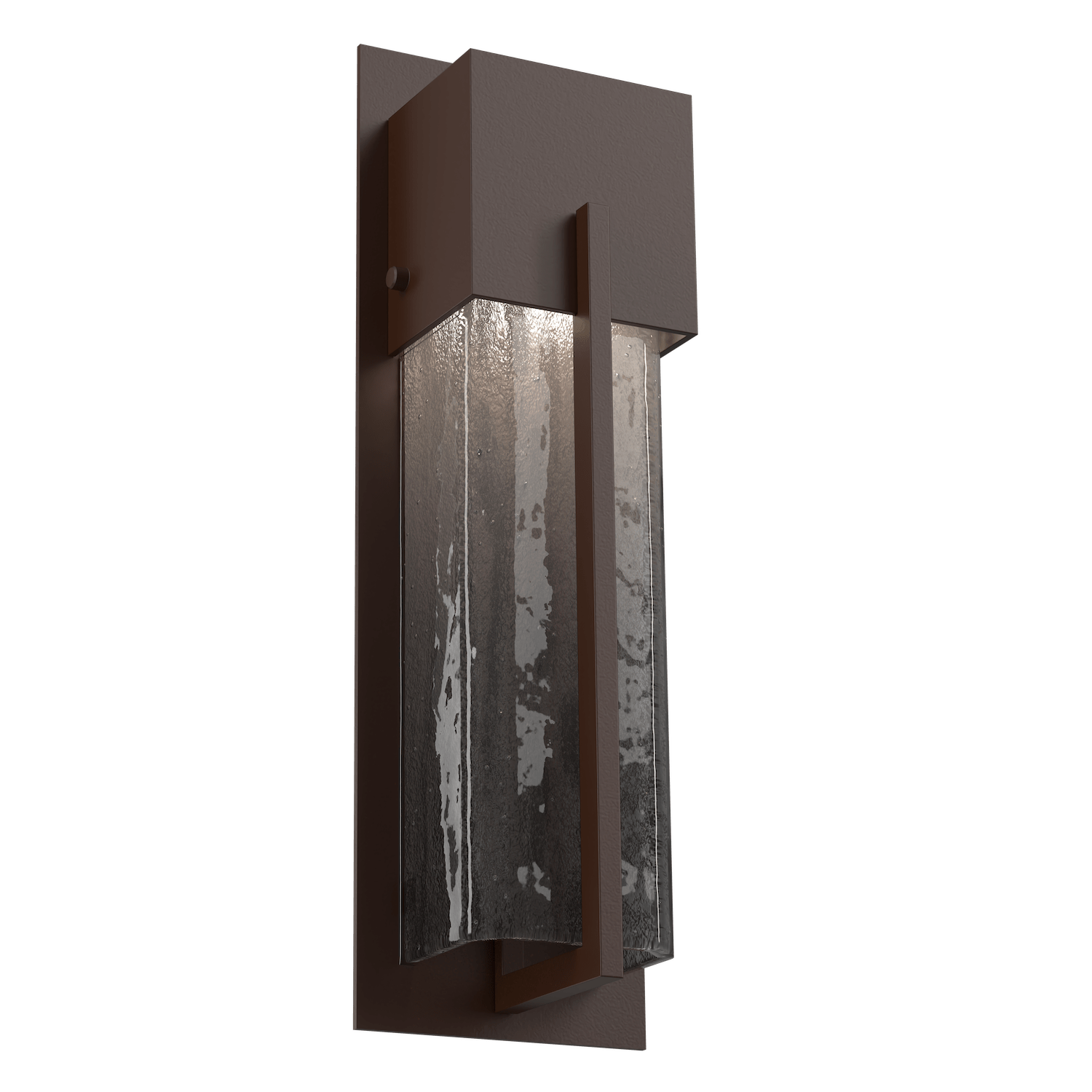ODB0055-16-SB-SG-Hammerton-Studio-16-inch-outdoor-sconce-with-square-smoke-granite-glass-cover-with-statuary-bronze-finish-and-LED-lamping