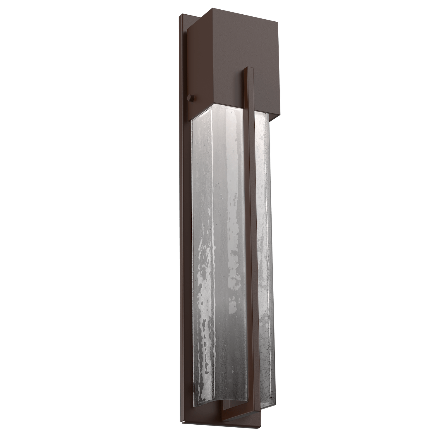 ODB0055-23-SB-FG-Hammerton-Studio-23-inch-outdoor-sconce-with-square-frosted-granite-glass-cover-with-statuary-bronze-finish-and-LED-lamping
