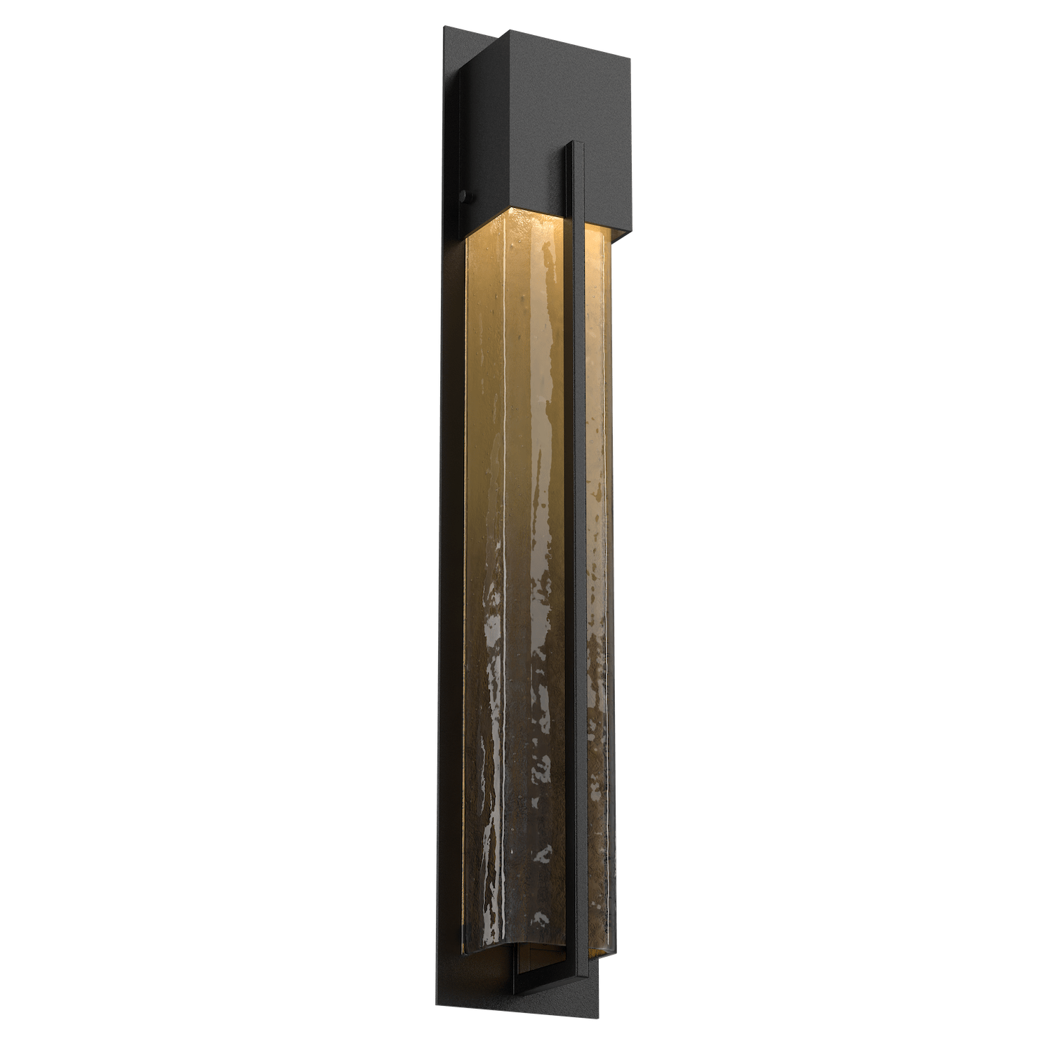 ODB0055-29-TB-BG-Hammerton-Studio-29-inch-outdoor-sconce-with-square-bronze-granite-glass-cover-with-textured-black-finish-and-LED-lamping