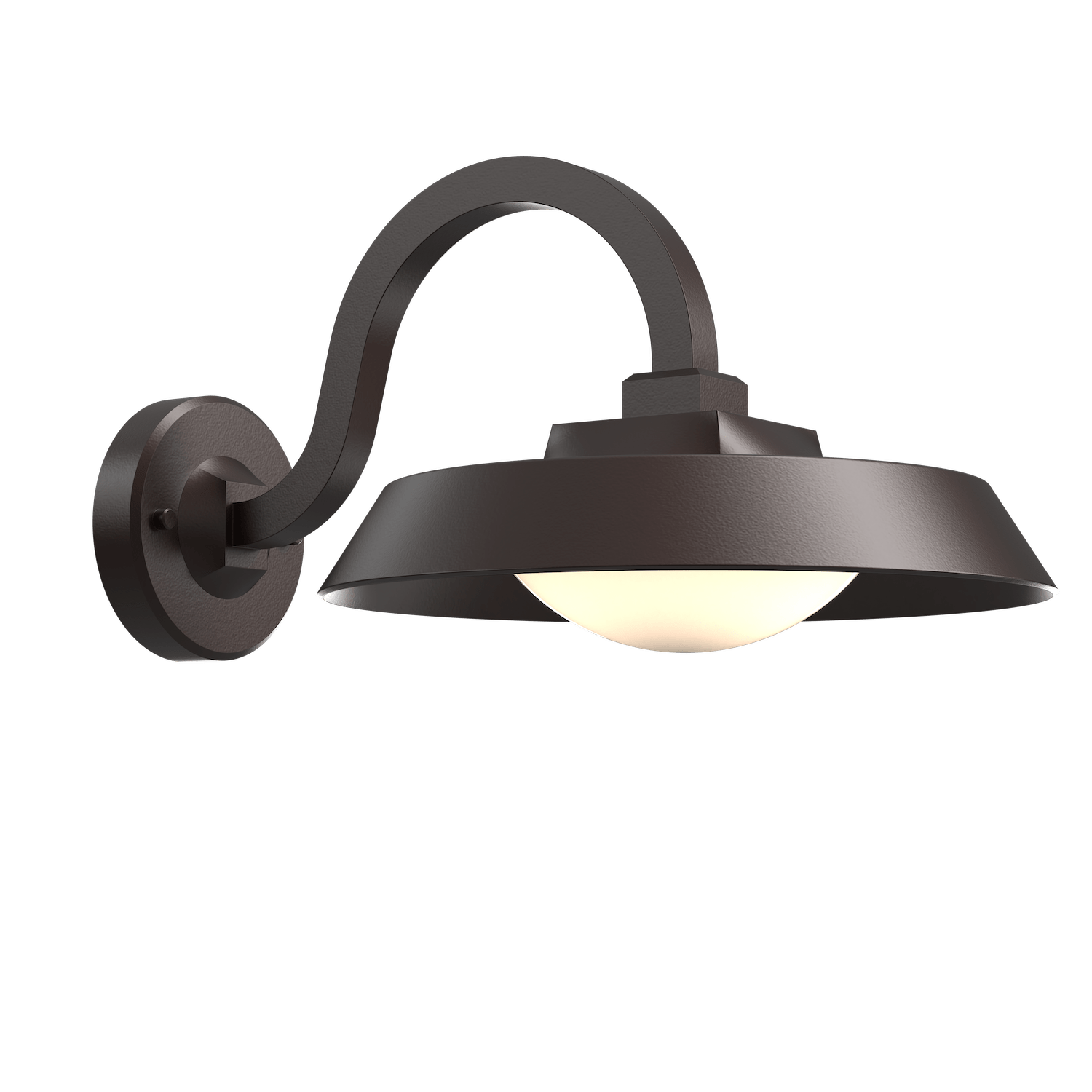 ODB0073-01-SB-O-Hammerton-Studio-Farmhouse-9-inch-outdoor-sconce-with-statuary-bronze-finish-and-frosted-glass-shade-and-LED-lamping