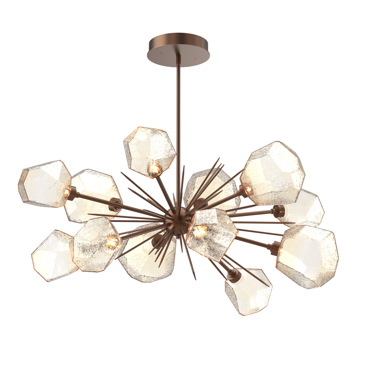 PLB0039-0D-BB-A-Hammerton-Studio-Gem-43-inch-oval-starburst-chandelier-with-burnished-bronze-finish-and-amber-blown-glass-shades-and-LED-lamping