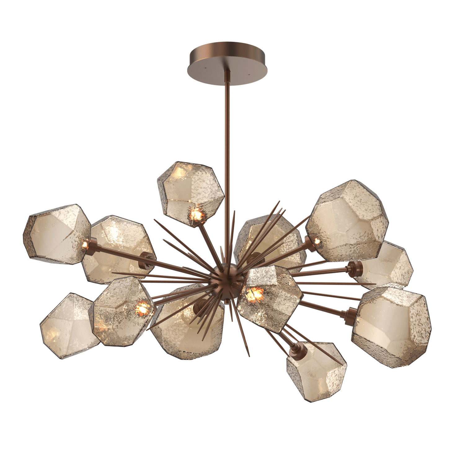 PLB0039-0D-BB-B-Hammerton-Studio-Gem-43-inch-oval-starburst-chandelier-with-burnished-bronze-finish-and-bronze-blown-glass-shades-and-LED-lamping