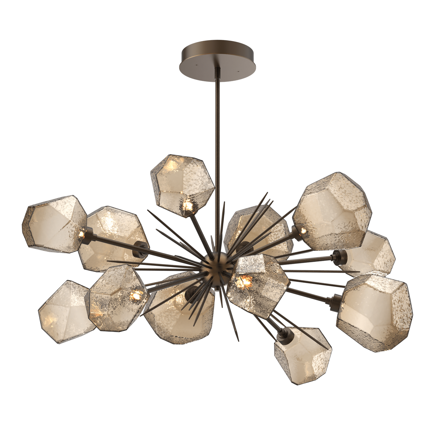 PLB0039-0D-FB-B-Hammerton-Studio-Gem-43-inch-oval-starburst-chandelier-with-flat-bronze-finish-and-bronze-blown-glass-shades-and-LED-lamping