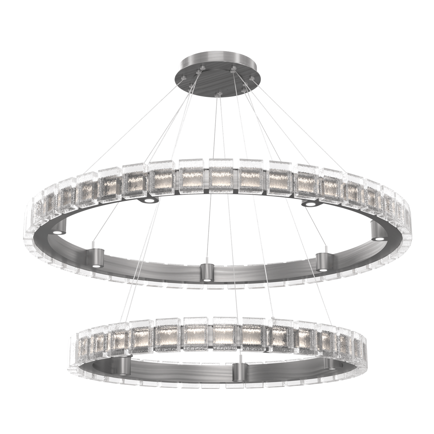 CHB0087-2T-SN-TP-Hammerton-Studio-Tessera-50-inch-two-tier-ring-chandelier-with-satin-nickel-finish-and-clear-pave-cast-glass-shade-and-LED-lamping