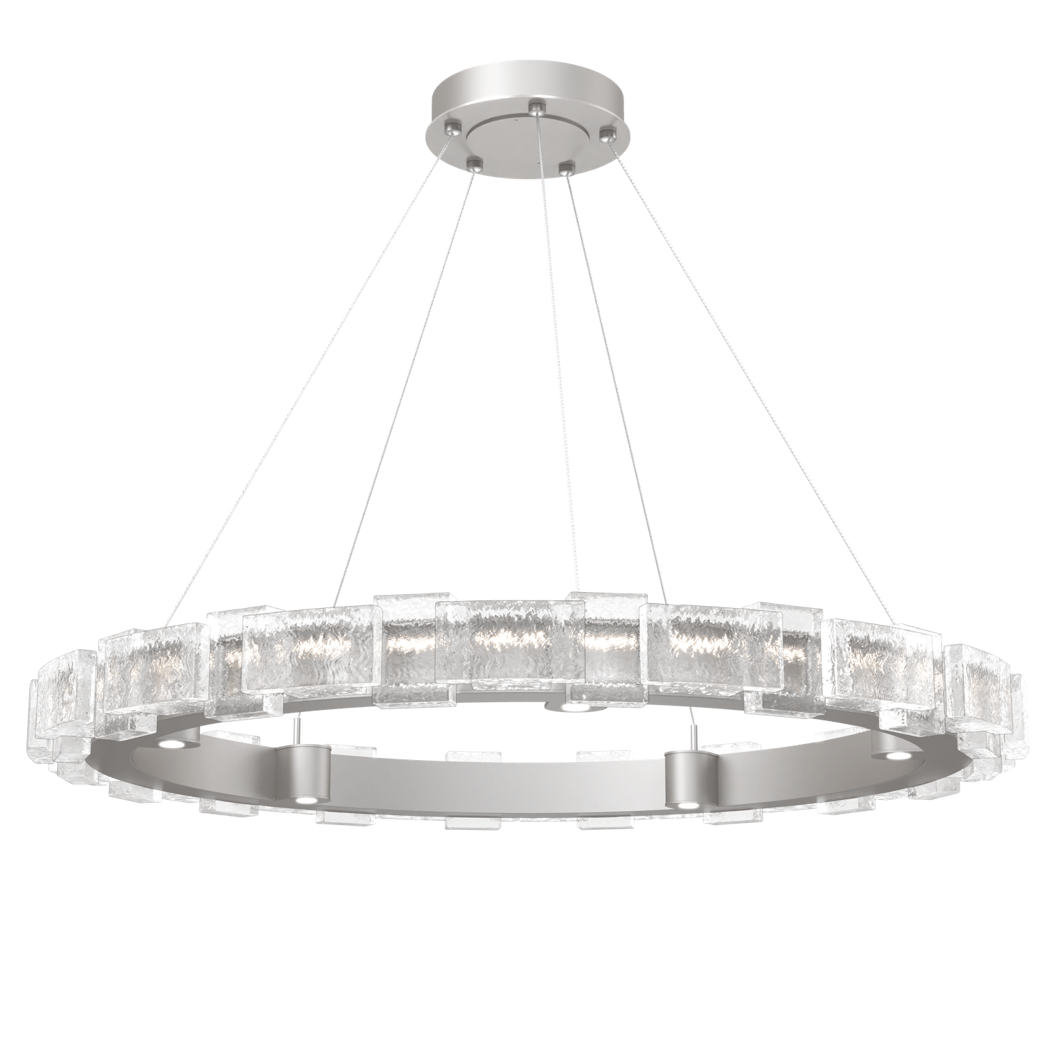 CHB0087-38-BS-TE-Hammerton-Studio-Tessera-38-inch-ring-chandelier-with-metallic-beige-silver-finish-and-clear-tetro-cast-glass-shade-and-LED-lamping