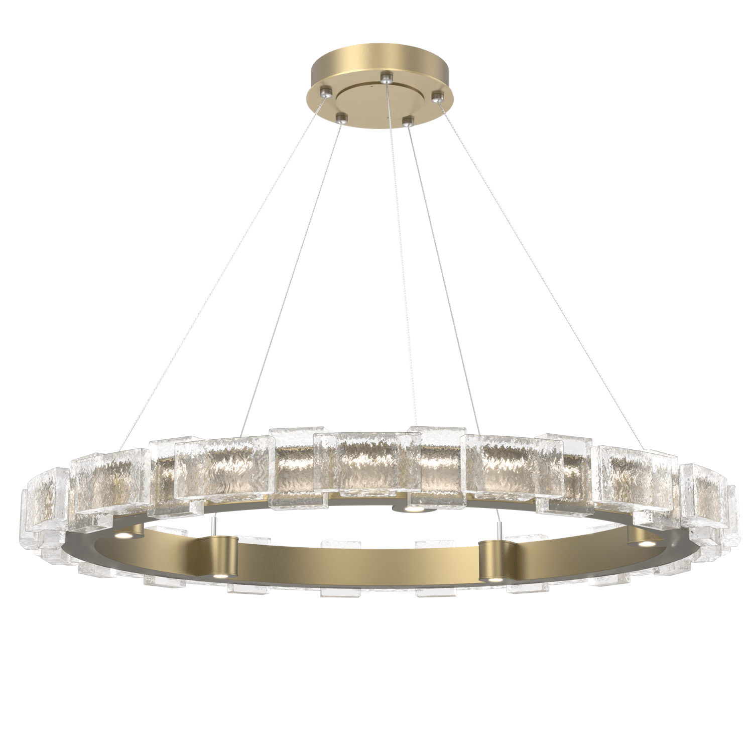 CHB0087-38-GB-TE-Hammerton-Studio-Tessera-38-inch-ring-chandelier-with-gilded-brass-finish-and-clear-tetro-cast-glass-shade-and-LED-lamping