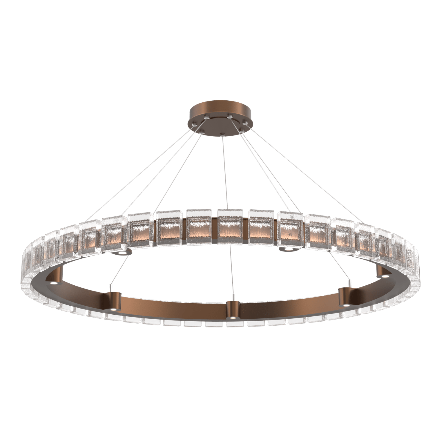 CHB0087-50-BB-TP-Hammerton-Studio-Tessera-50-inch-ring-chandelier-with-burnished-bronze-finish-and-clear-pave-cast-glass-shade-and-LED-lamping