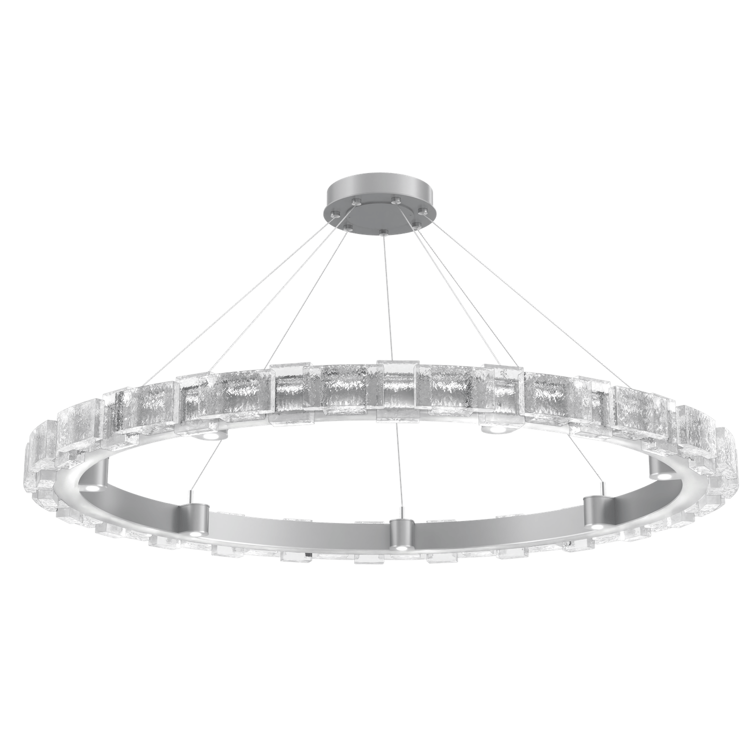 CHB0087-50-CS-TE-Hammerton-Studio-Tessera-50-inch-ring-chandelier-with-classic-silver-finish-and-clear-tetro-cast-glass-shade-and-LED-lamping