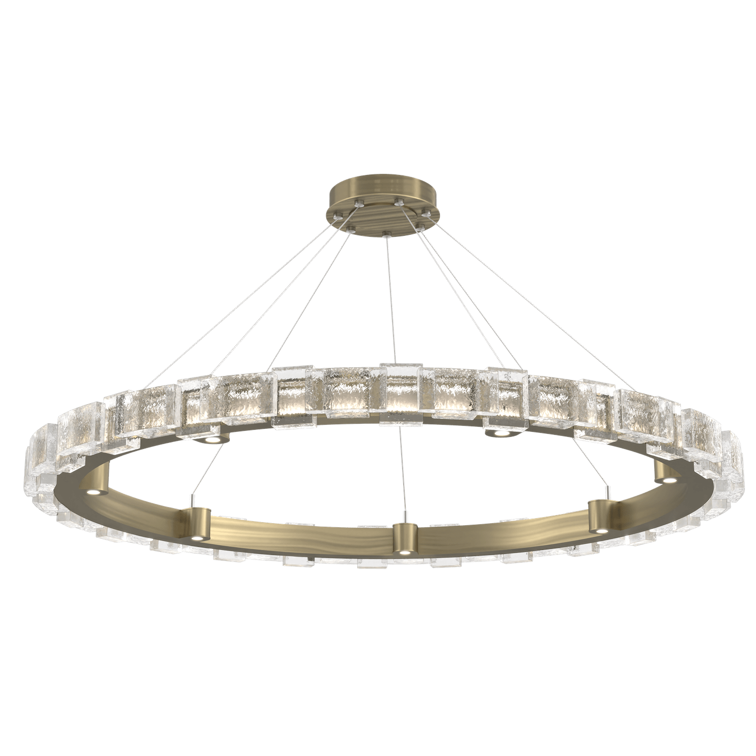CHB0087-50-HB-TE-Hammerton-Studio-Tessera-50-inch-ring-chandelier-with-heritage-brass-finish-and-clear-tetro-cast-glass-shade-and-LED-lamping