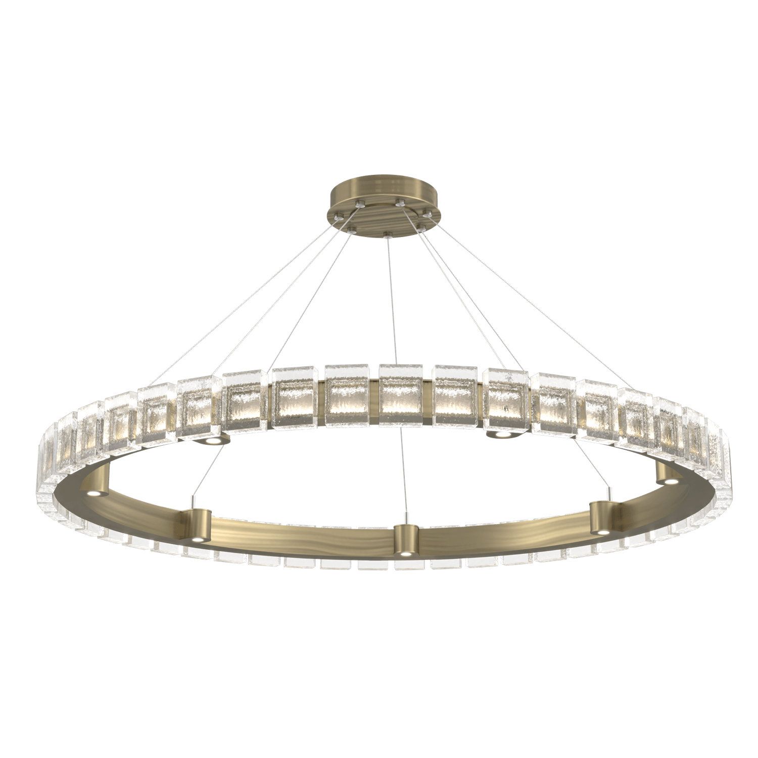 CHB0087-50-HB-TP-Hammerton-Studio-Tessera-50-inch-ring-chandelier-with-heritage-brass-finish-and-clear-pave-cast-glass-shade-and-LED-lamping