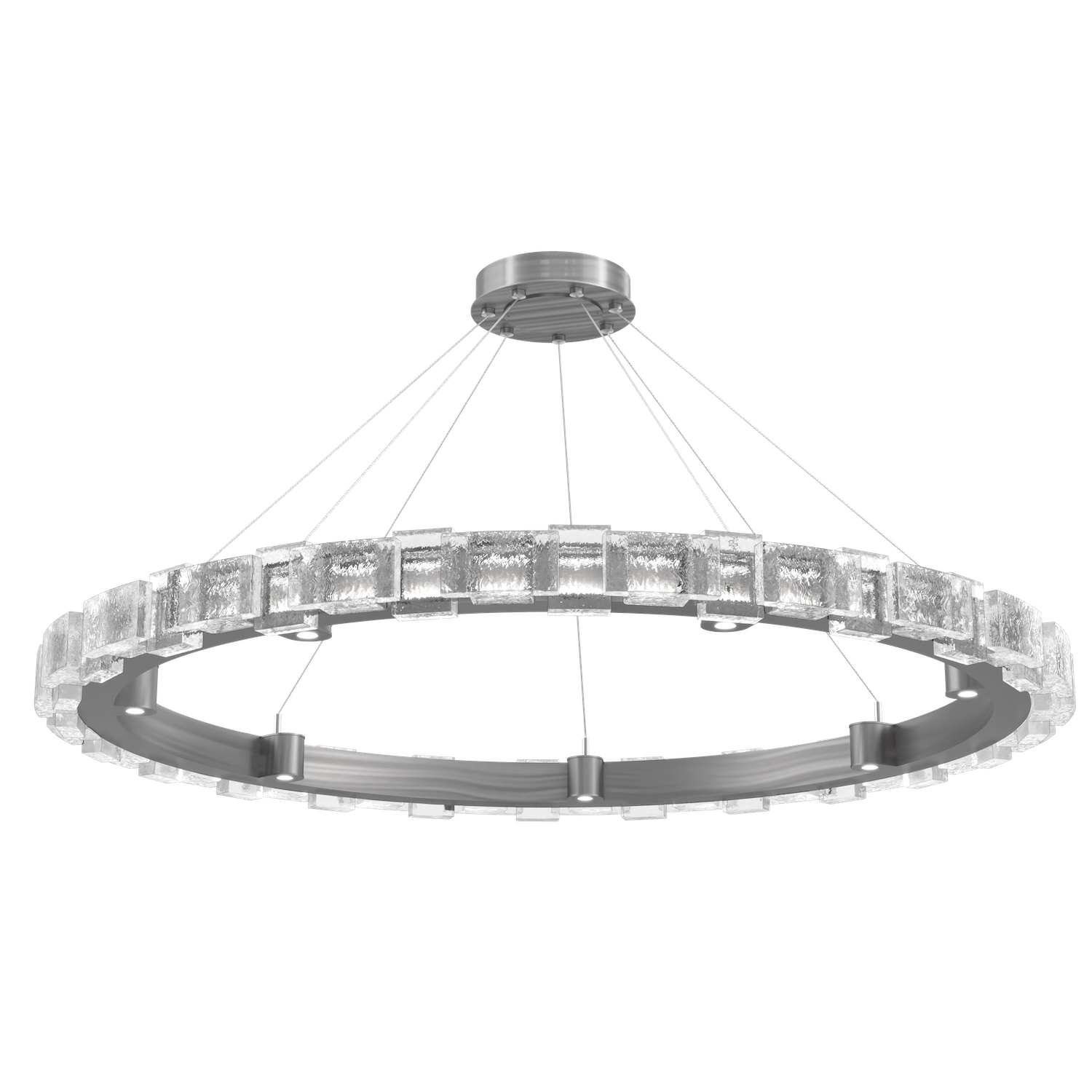 CHB0087-50-SN-TE-Hammerton-Studio-Tessera-50-inch-ring-chandelier-with-satin-nickel-finish-and-clear-tetro-cast-glass-shade-and-LED-lamping