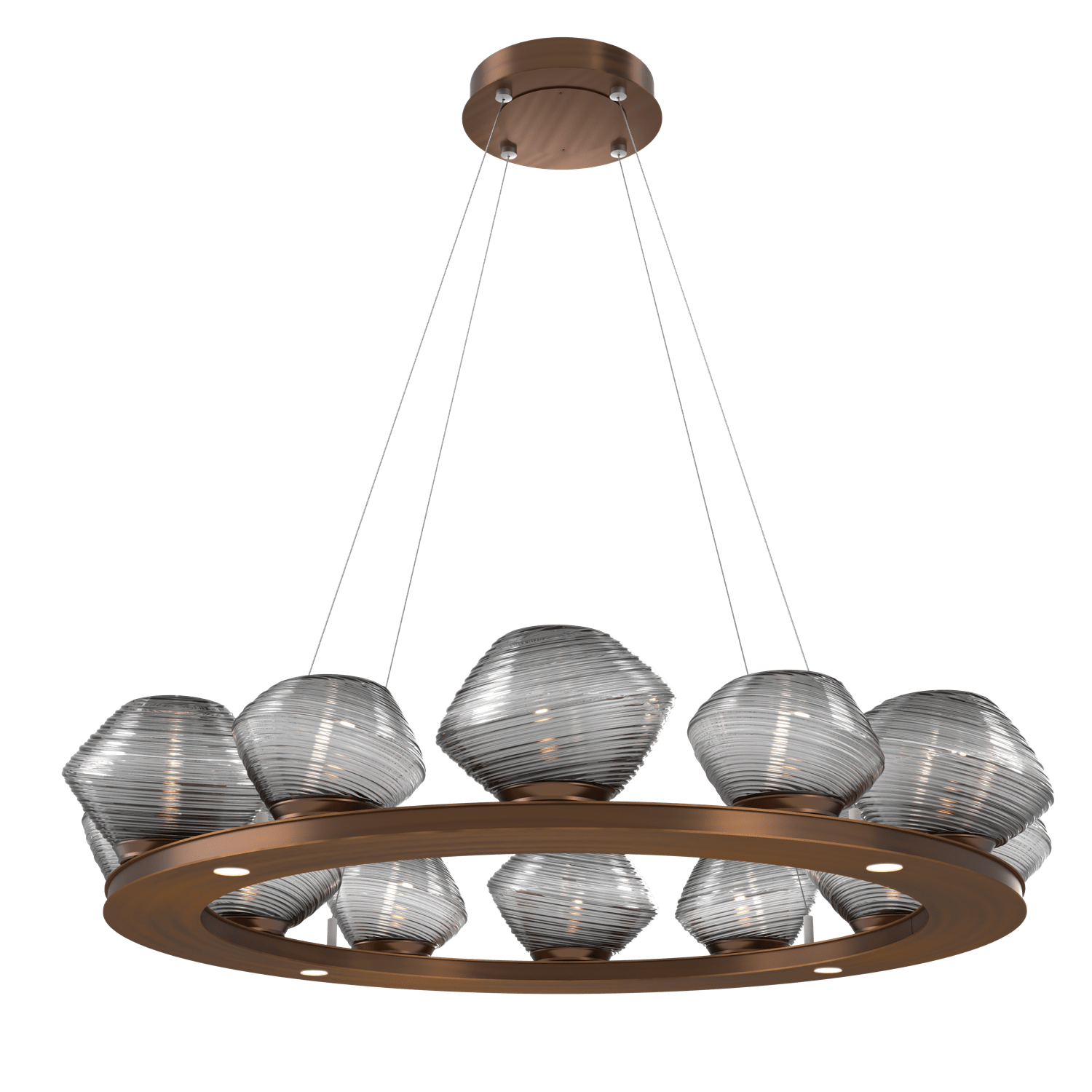 CHB0089-0C-RB-S-Hammerton-Studio-Mesa-36-inch-ring-chandelier-with-oil-rubbed-bronze-finish-and-smoke-blown-glass-shades-and-LED-lamping