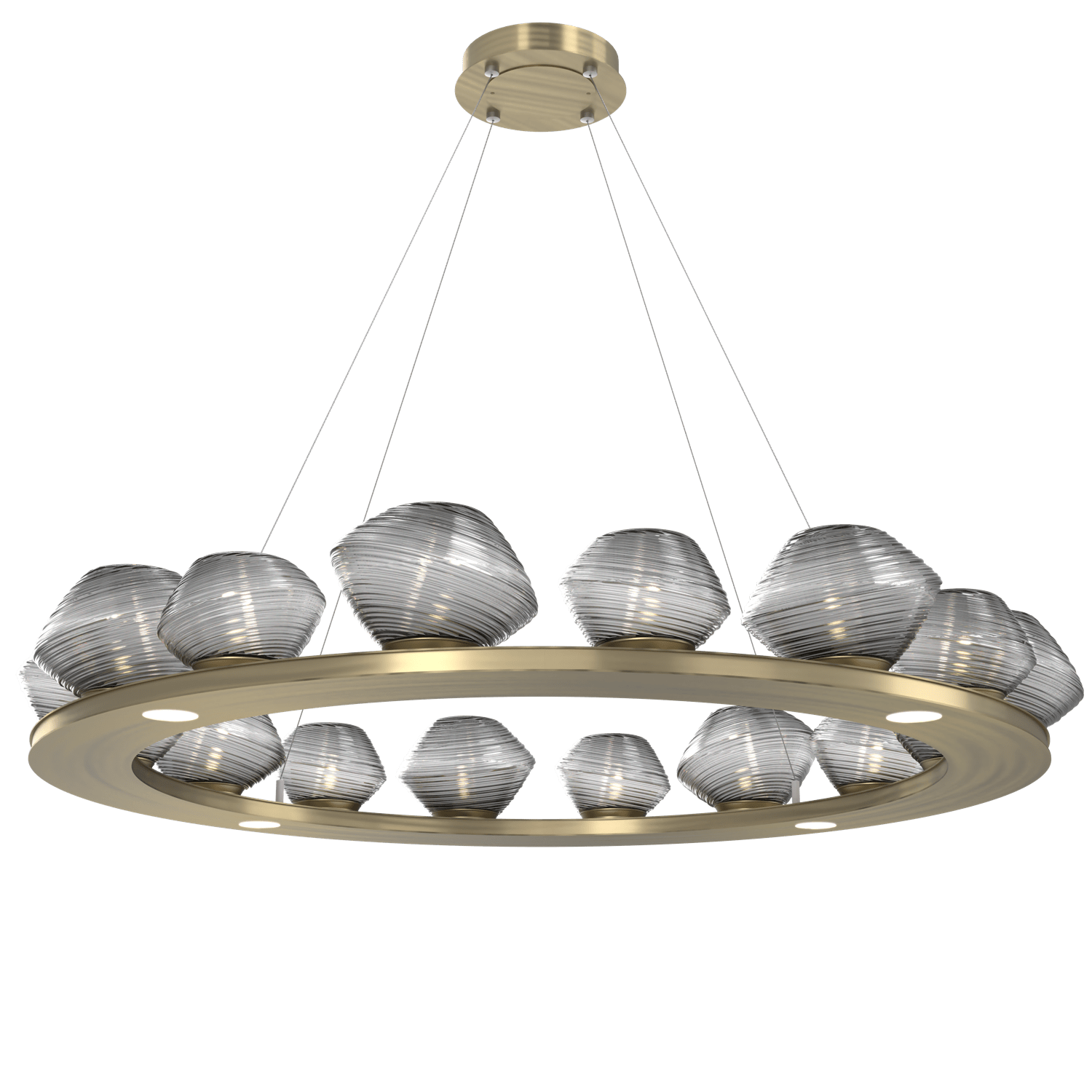 CHB0089-0D-HB-S-Hammerton-Studio-Mesa-48-inch-ring-chandelier-with-heritage-brass-finish-and-smoke-blown-glass-shades-and-LED-lamping