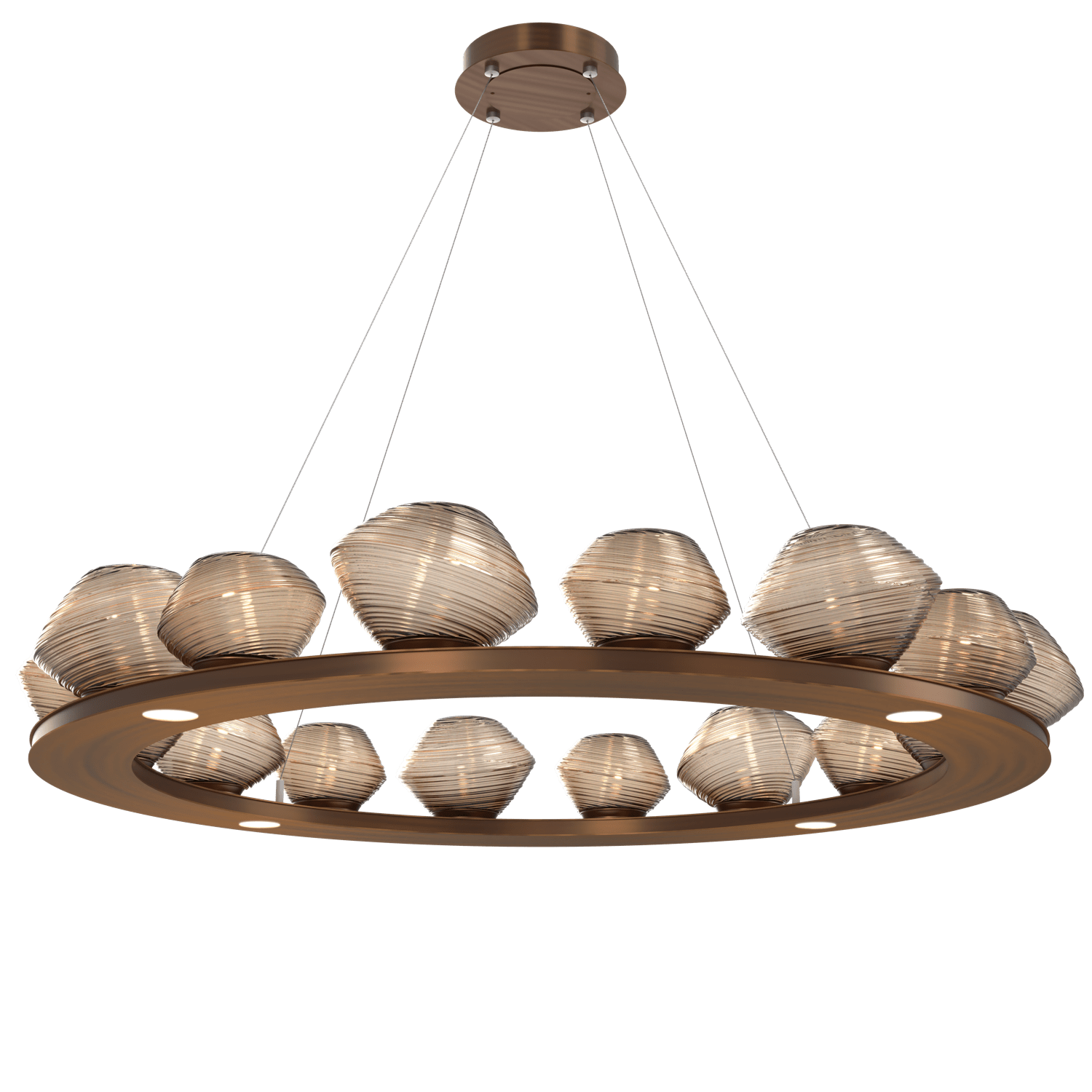 CHB0089-0D-RB-B-Hammerton-Studio-Mesa-48-inch-ring-chandelier-with-oil-rubbed-bronze-finish-and-bronze-blown-glass-shades-and-LED-lamping