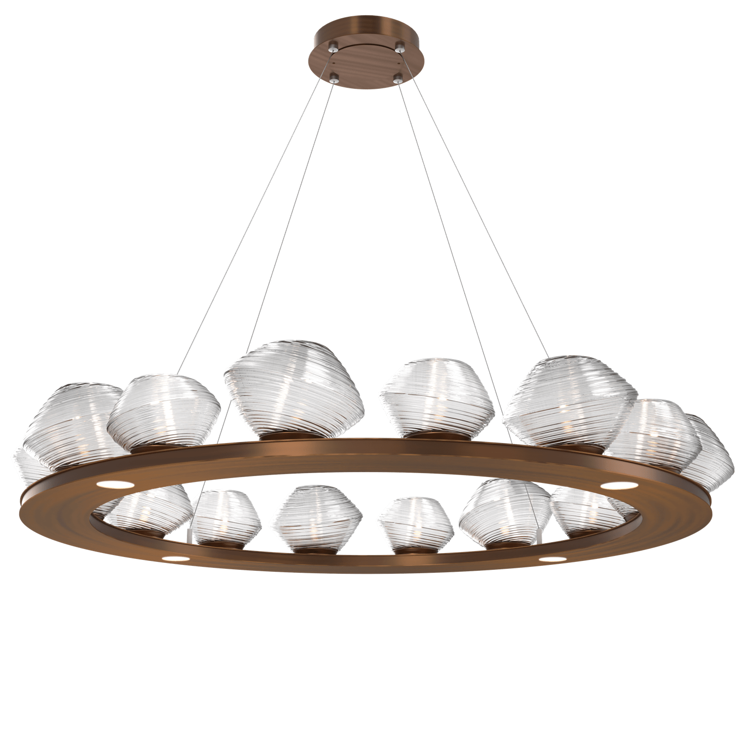 CHB0089-0D-RB-C-Hammerton-Studio-Mesa-48-inch-ring-chandelier-with-oil-rubbed-bronze-finish-and-clear-blown-glass-shades-and-LED-lamping