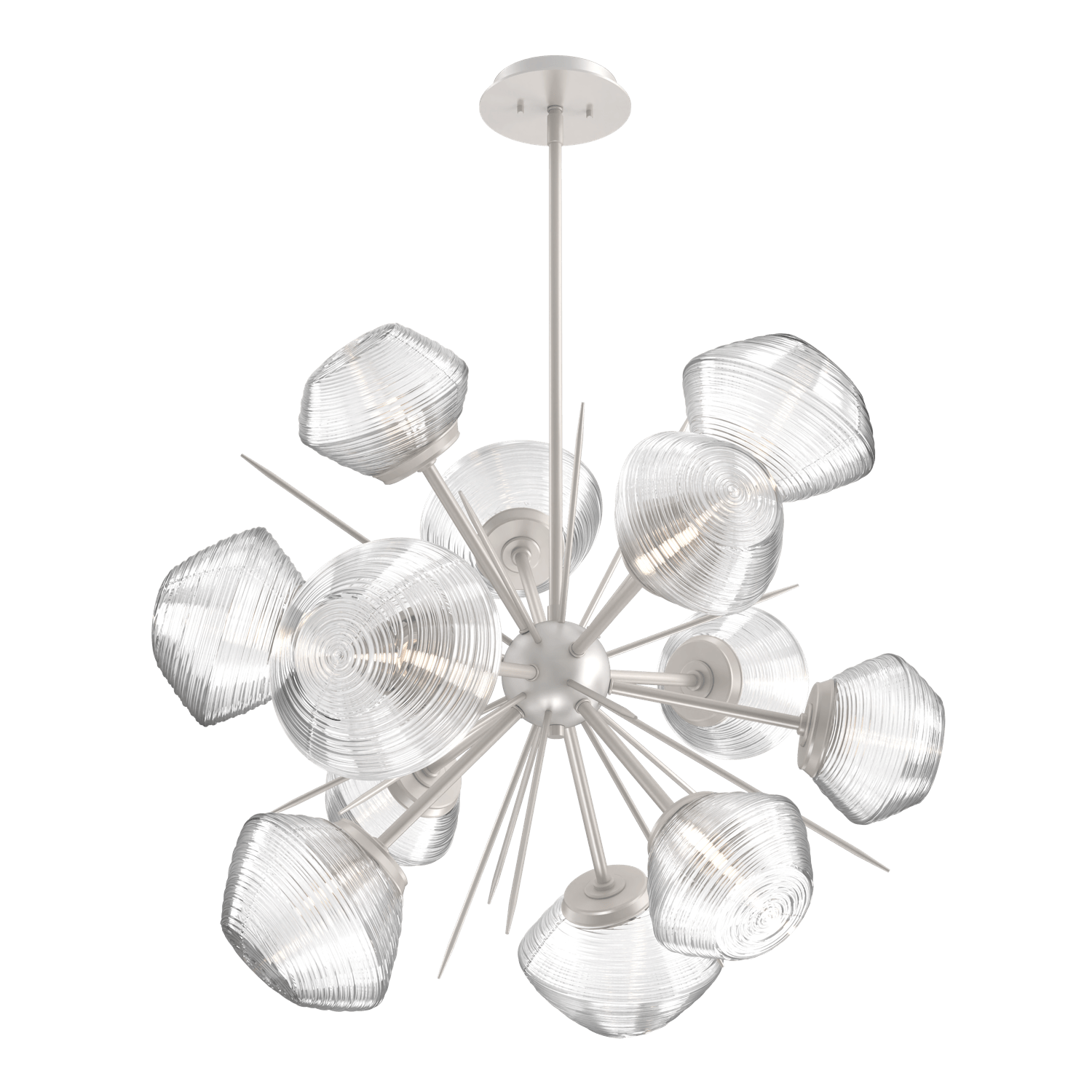 CHB0089-0G-BS-C-Hammerton-Studio-Mesa-36-inch-starburst-chandelier-with-metallic-beige-silver-finish-and-clear-blown-glass-shades-and-LED-lamping