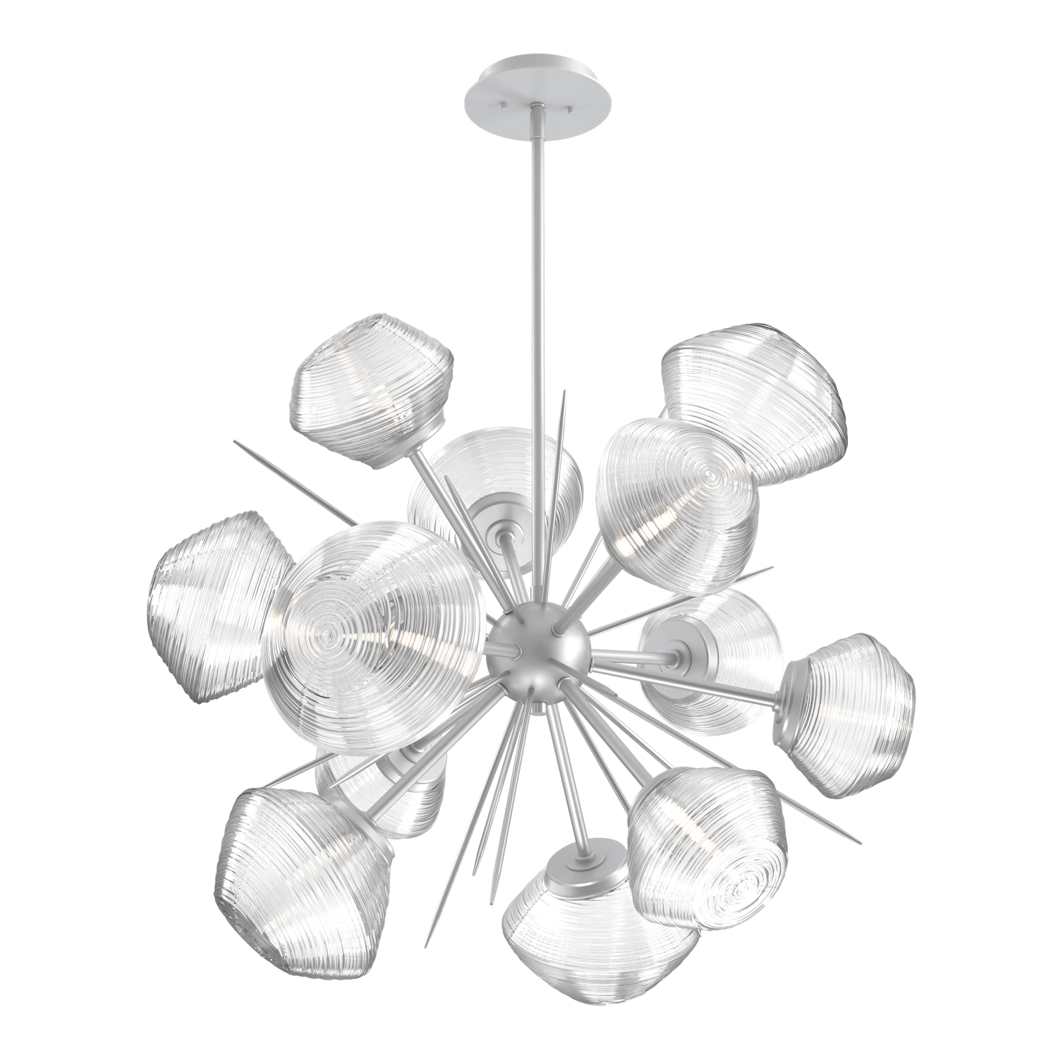 CHB0089-0G-CS-C-Hammerton-Studio-Mesa-36-inch-starburst-chandelier-with-classic-silver-finish-and-clear-blown-glass-shades-and-LED-lamping