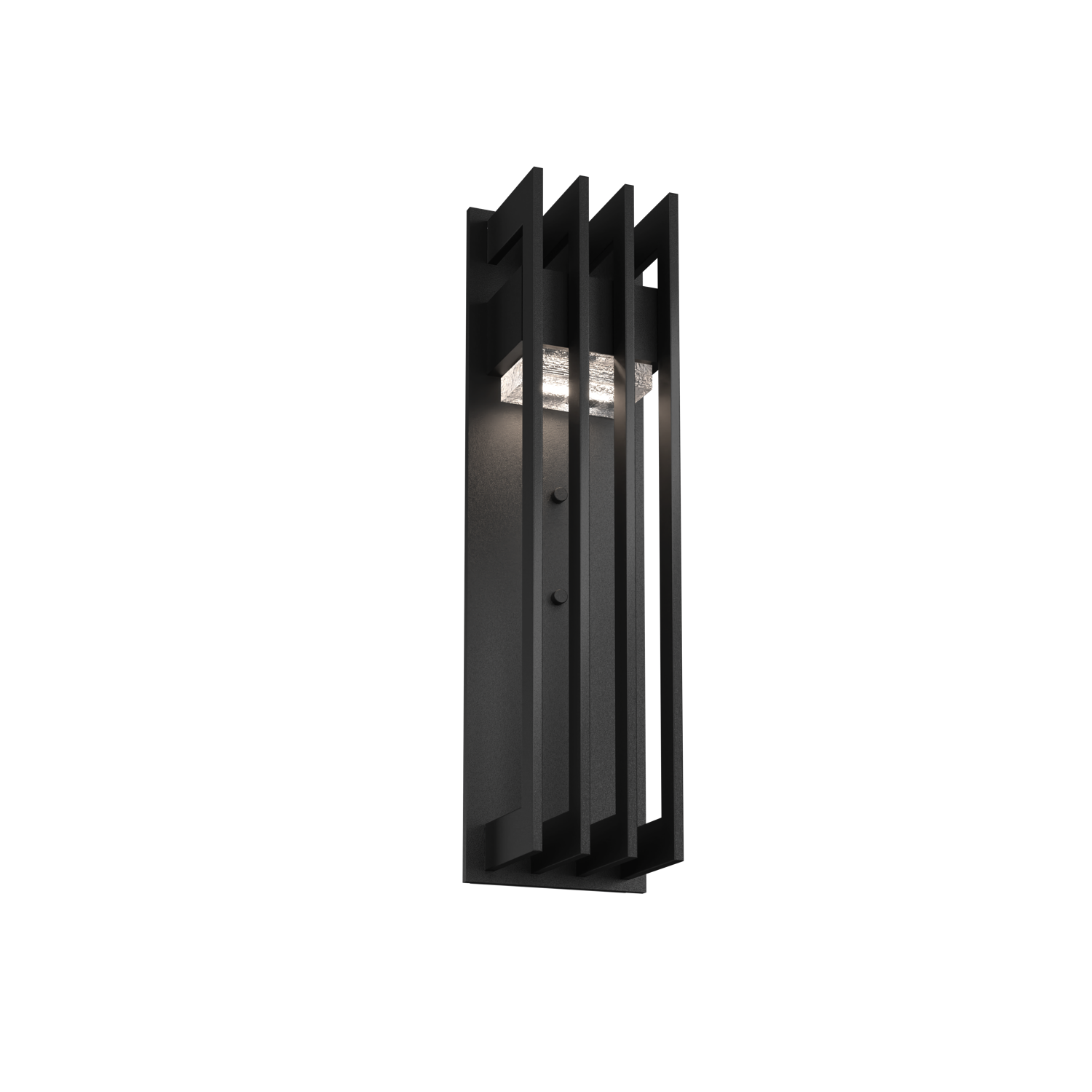 ODB0084-01-TB-CC-Hammerton-Studio-Avenue-18-inch-outdoor-sconce-with-textured-black-finish-and-clear-glass-shades-and-LED-lamping-rev1