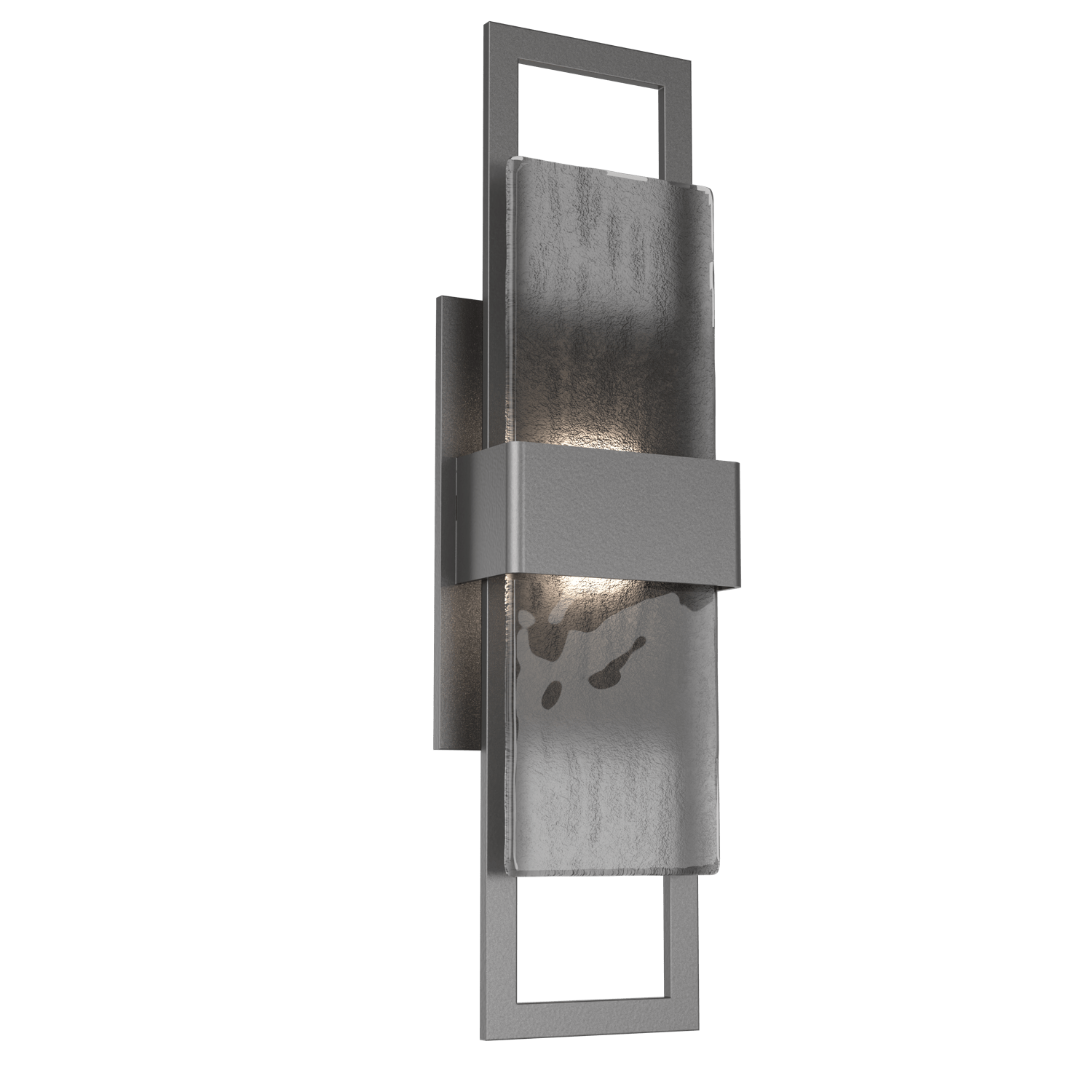 ODB0085-01-AG-SG-Hammerton-Studio-Sasha-20-inch-outdoor-sconce-with-argento-grey-finish-and-smoke-granite-glass-shades-and-LED-lamping