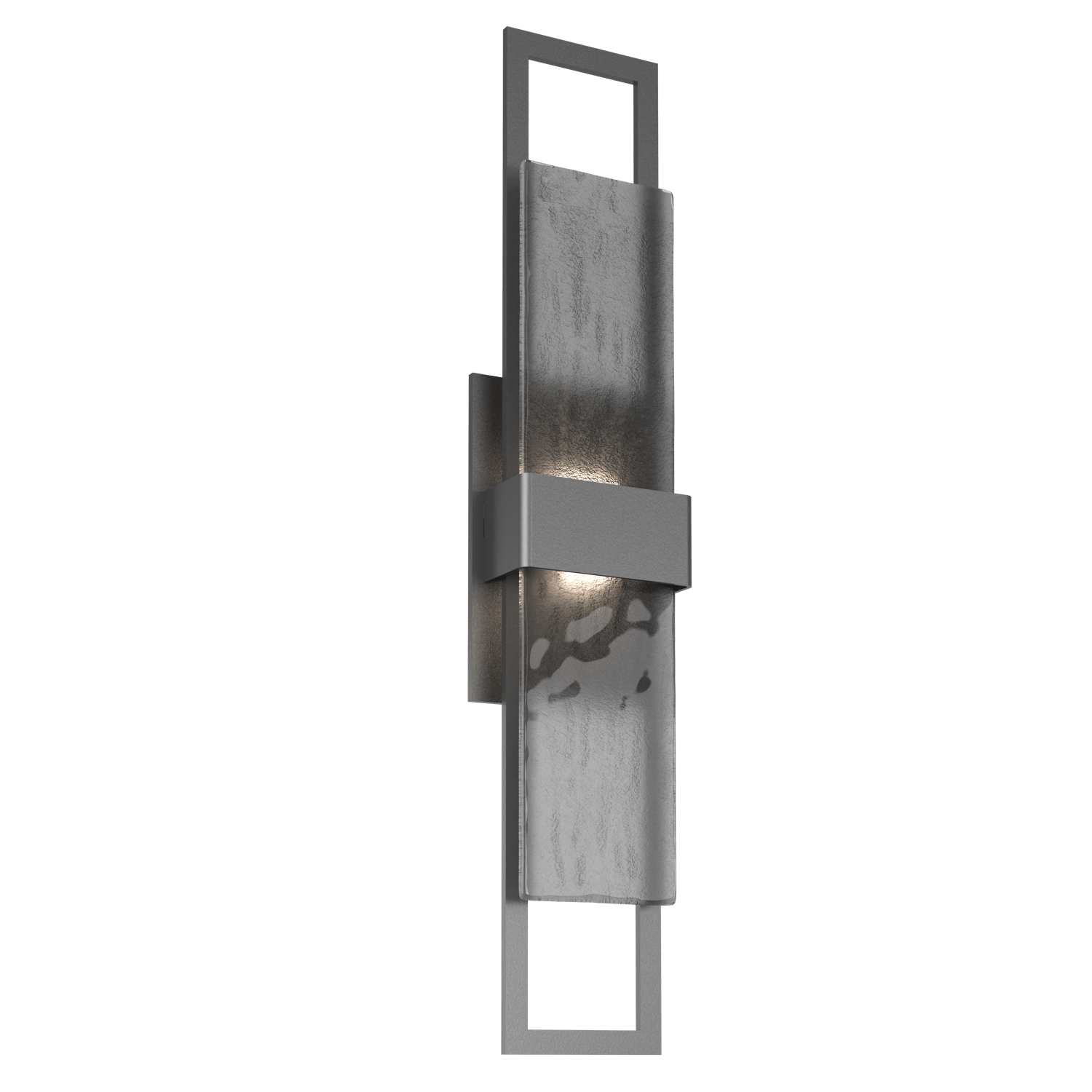 ODB0085-02-AG-SG-Hammerton-Studio-Sasha-28-inch-outdoor-sconce-with-argento-grey-finish-and-smoke-granite-glass-shades-and-LED-lamping