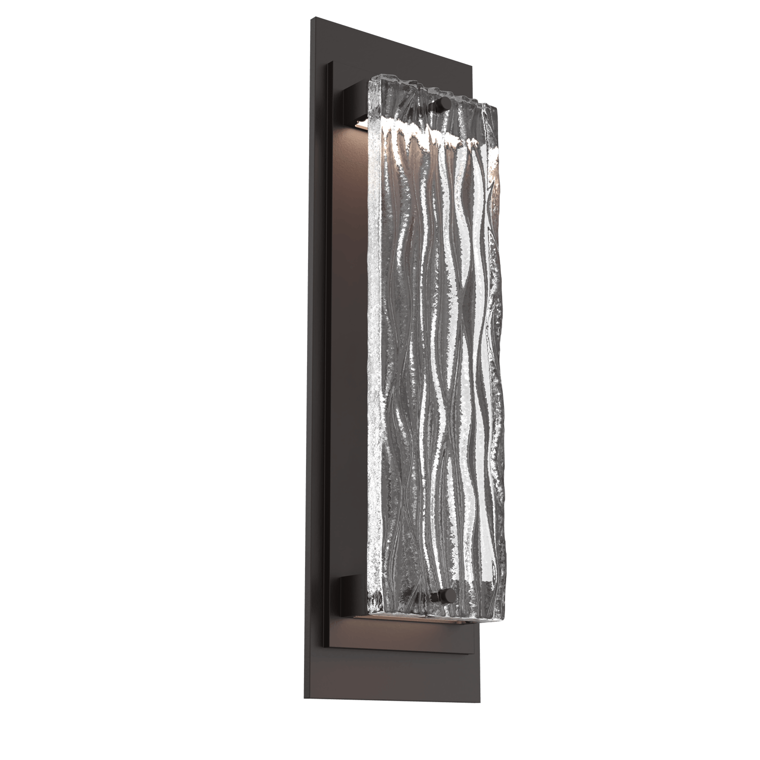 ODB0090-01-SB-TT-Hammerton-Studio-Tabulo-22-inch-outdoor-sconce-with-statuary-bronze-finish-and-clear-tidal-cast-glass-shade-and-LED-lamping