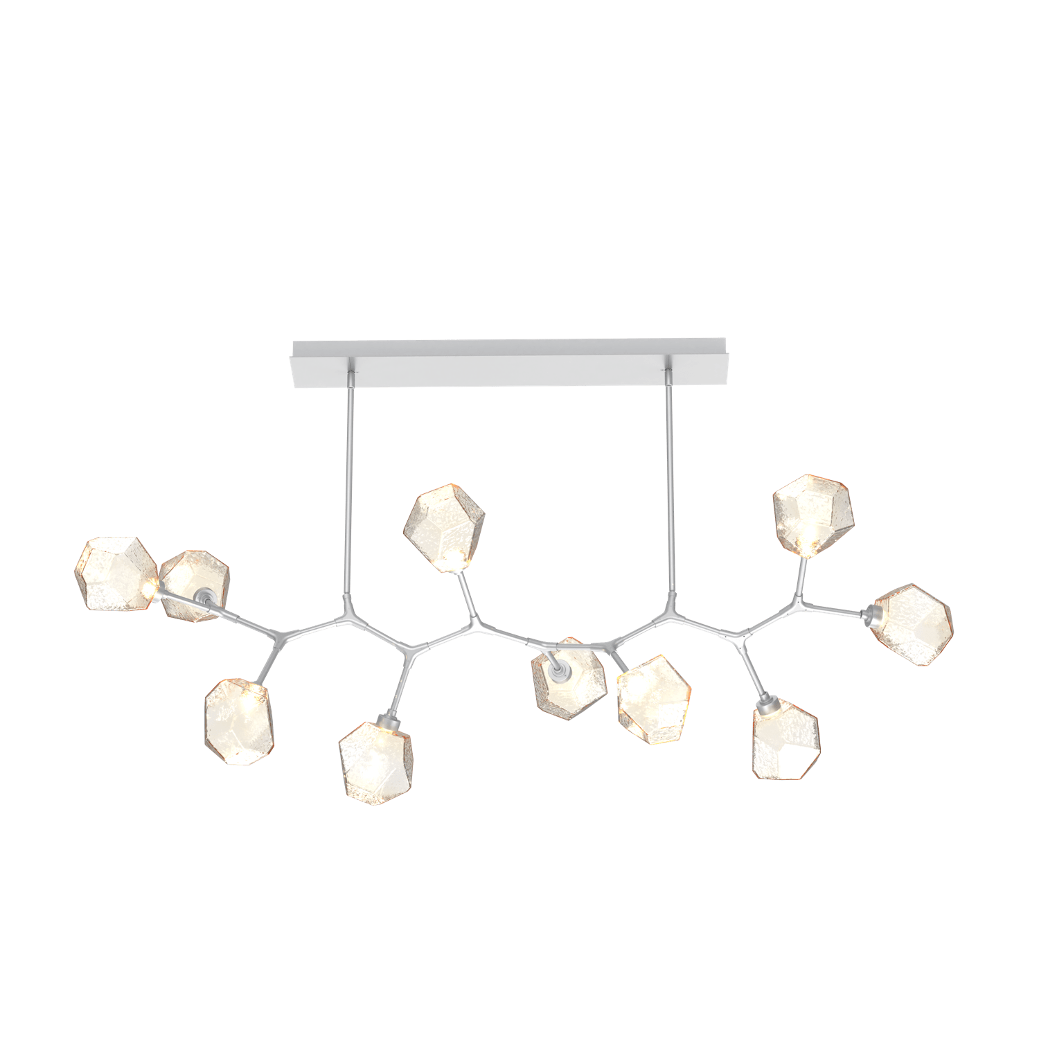 PLB0039-BC-CS-A-Hammerton-Studio-Gem-10-light-modern-branch-chandelier-with-classic-silver-finish-and-amber-blown-glass-shades-and-LED-lamping