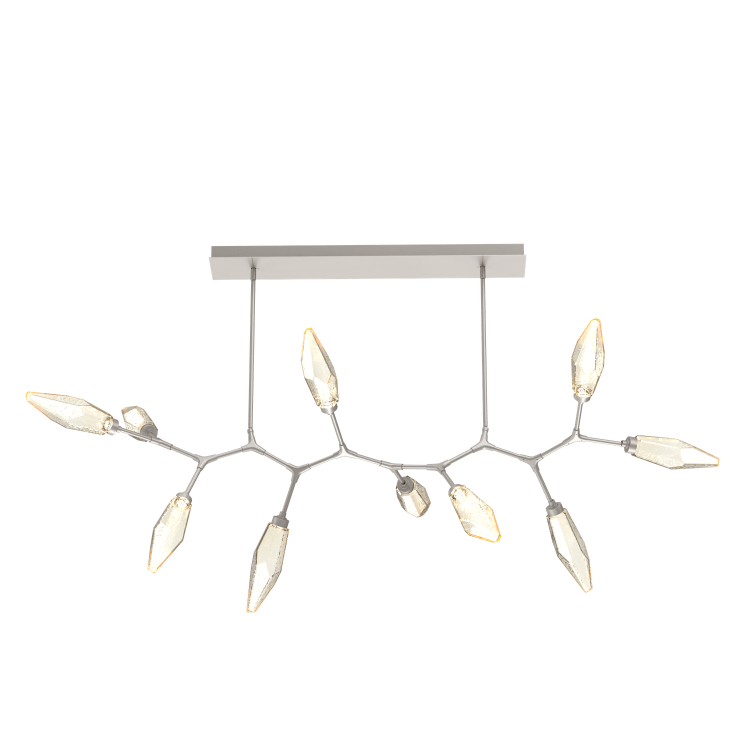 PLB0050-BC-BS-CA-Hammerton-Studio-Rock-Crystal-10-light-modern-branch-chandelier-with-metallic-beige-silver-finish-and-chilled-amber-blown-glass-shades-and-LED-lamping