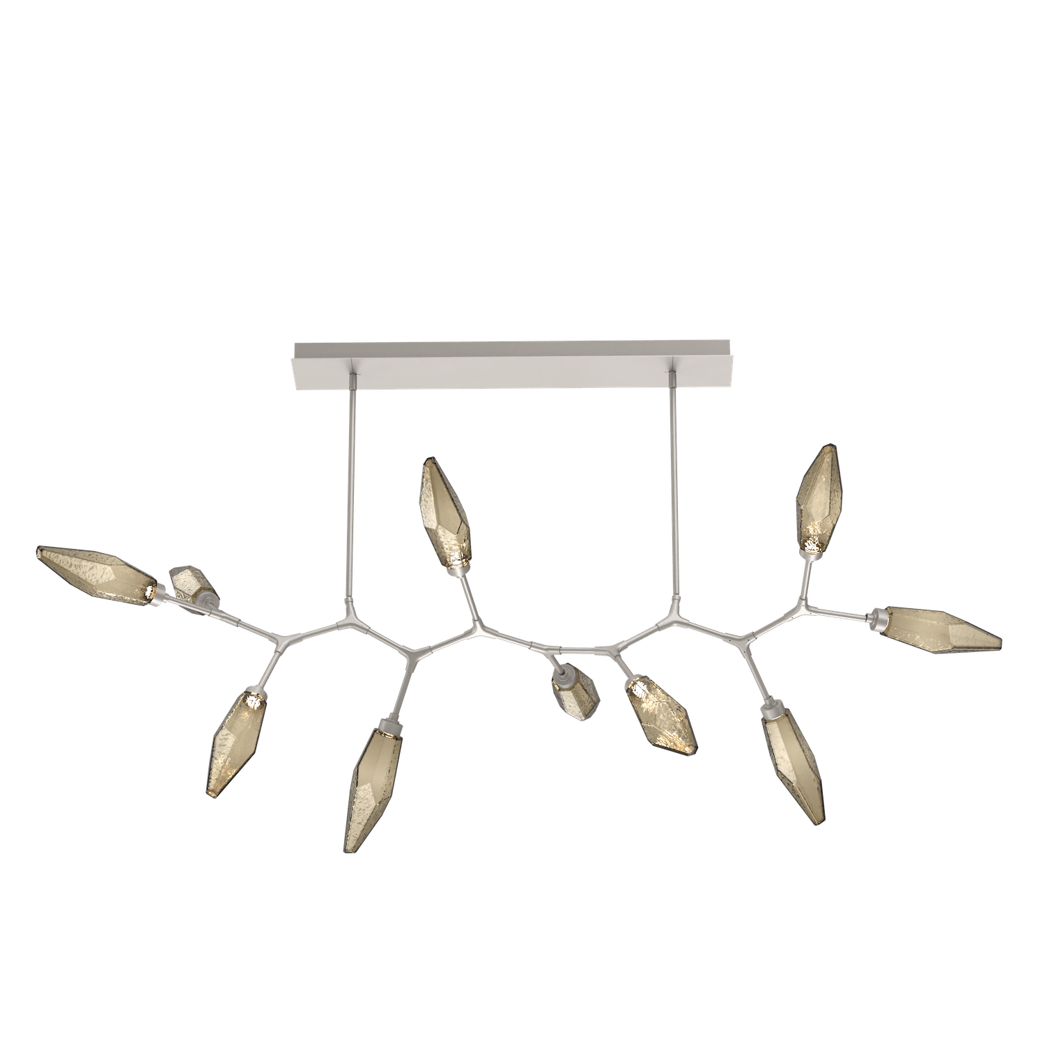 PLB0050-BC-BS-CB-Hammerton-Studio-Rock-Crystal-10-light-modern-branch-chandelier-with-metallic-beige-silver-finish-and-chilled-bronze-blown-glass-shades-and-LED-lamping