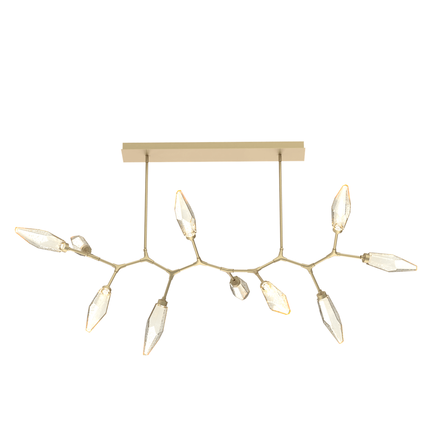 PLB0050-BC-GB-CA-Hammerton-Studio-Rock-Crystal-10-light-modern-branch-chandelier-with-gilded-brass-finish-and-chilled-amber-blown-glass-shades-and-LED-lamping