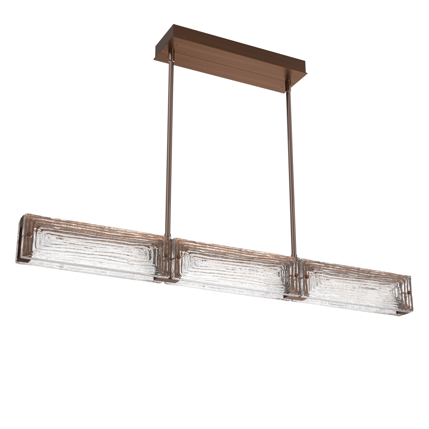 PLB0090-43-RB-TL-Hammerton-Studio-Tabulo-43-inch-linear-chandelier-with-oil-rubbed-bronze-finish-and-clear-linea-cast-glass-shade-and-LED-lamping