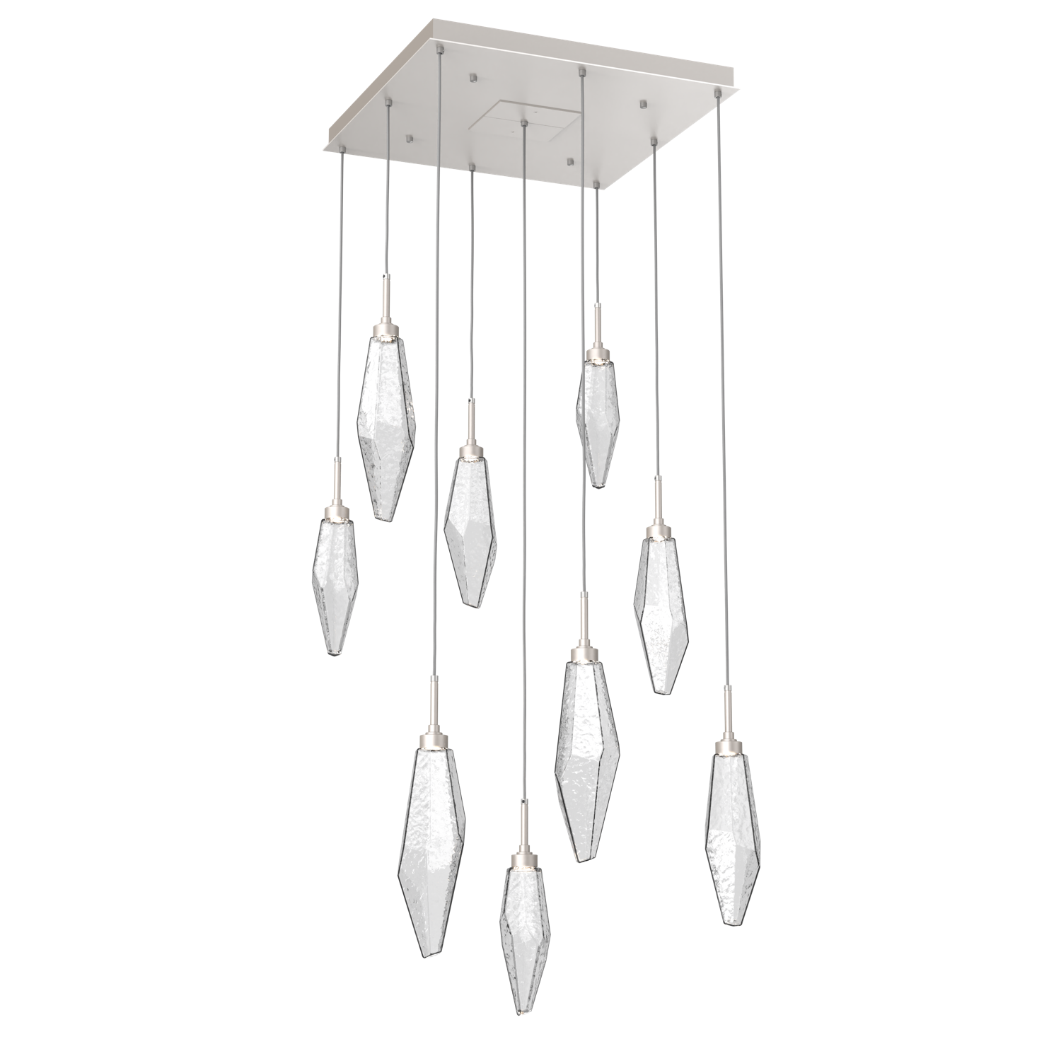 CHB0050-09-BS-CC-Hammerton-Studio-Rock-Crystal-9-light-square-pendant-chandelier-with-beige-silver-finish-and-clear-glass-shades-and-LED-lamping