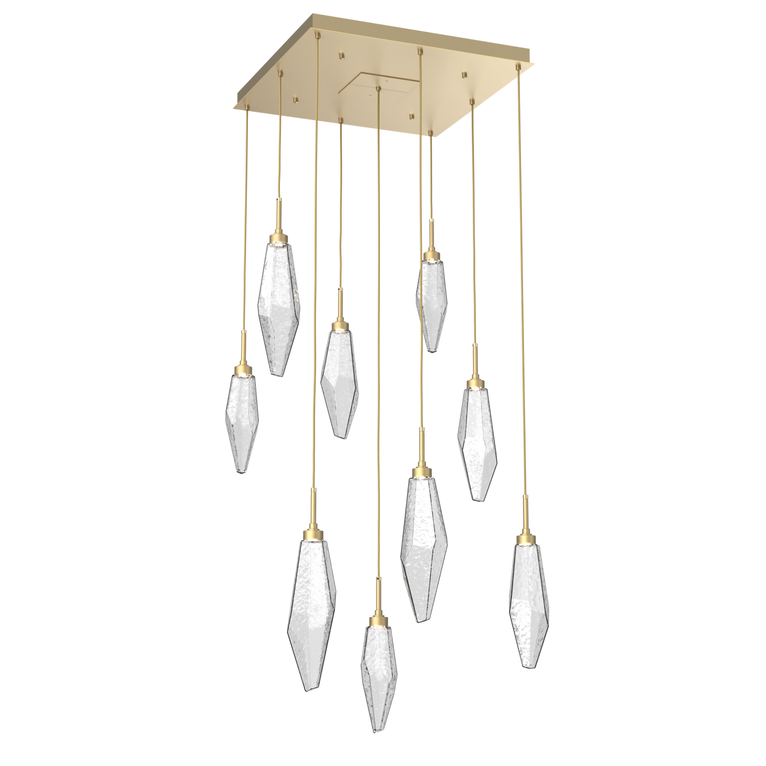 CHB0050-09-GB-CC-Hammerton-Studio-Rock-Crystal-9-light-square-pendant-chandelier-with-gilded-brass-finish-and-clear-glass-shades-and-LED-lamping