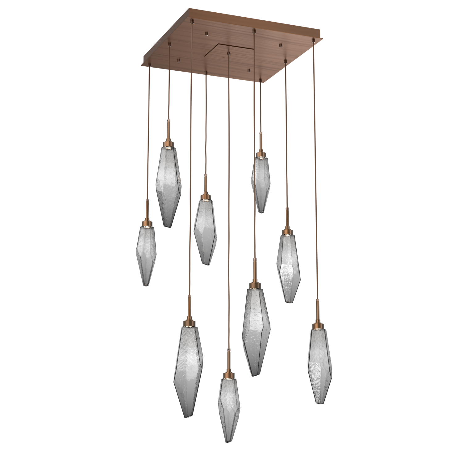 CHB0050-09-RB-CS-Hammerton-Studio-Rock-Crystal-9-light-square-pendant-chandelier-with-oil-rubbed-bronze-finish-and-chilled-smoke-glass-shades-and-LED-lamping
