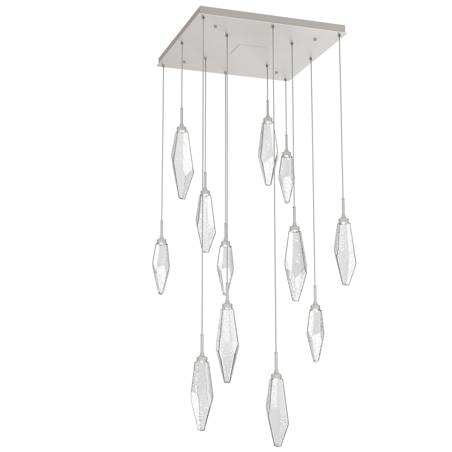 CHB0050-12-BS-CC-Hammerton-Studio-Rock-Crystal-12-light-square-pendant-chandelier-with-beige-silver-finish-and-clear-glass-shades-and-LED-lamping