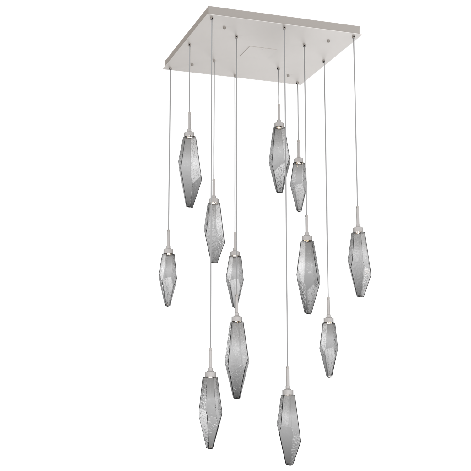 CHB0050-12-BS-CS-Hammerton-Studio-Rock-Crystal-12-light-square-pendant-chandelier-with-beige-silver-finish-and-chilled-smoke-glass-shades-and-LED-lamping