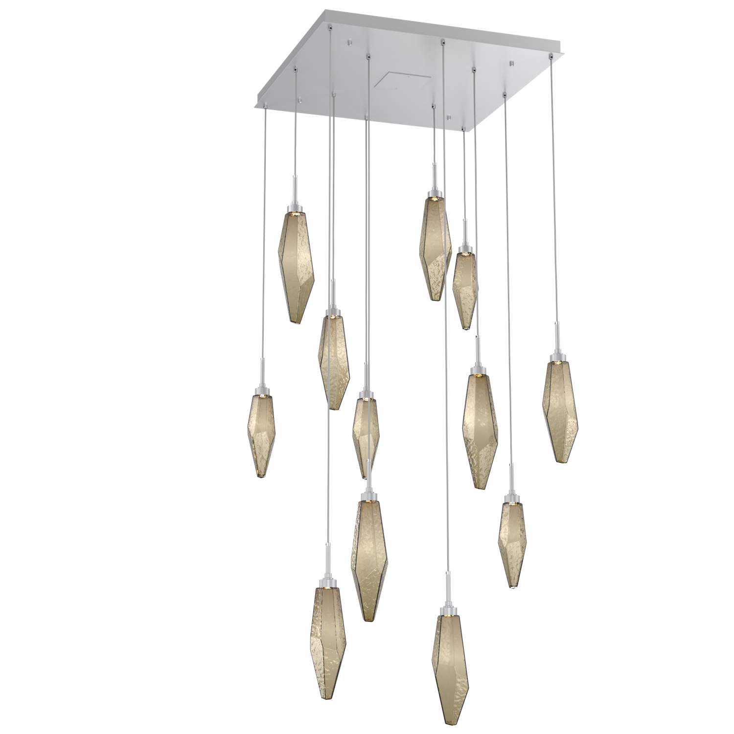 CHB0050-12-CS-CB-Hammerton-Studio-Rock-Crystal-12-light-square-pendant-chandelier-with-classic-silver-finish-and-chilled-bronze-blown-glass-shades-and-LED-lamping