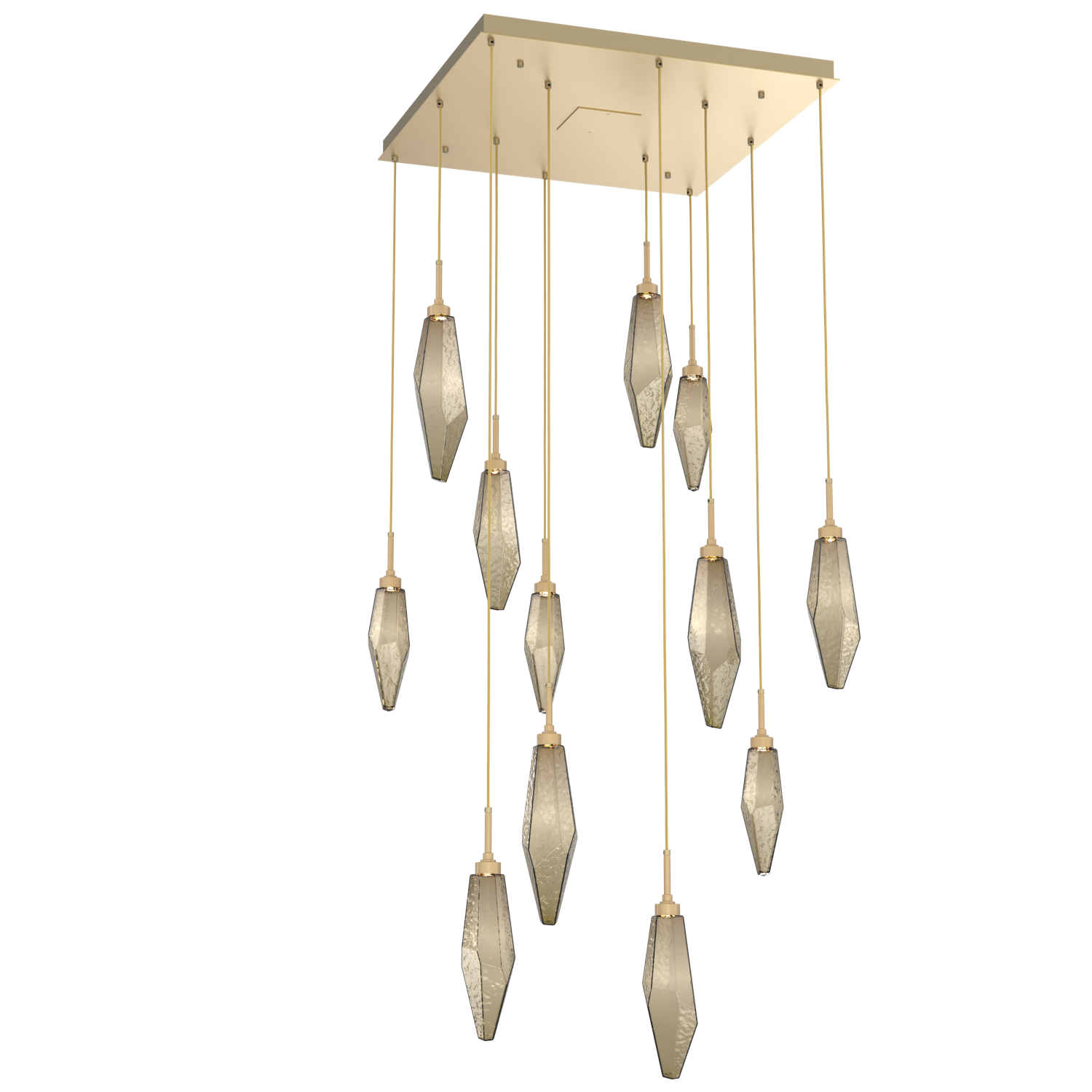 CHB0050-12-GB-CB-Hammerton-Studio-Rock-Crystal-12-light-square-pendant-chandelier-with-gilded-brass-finish-and-chilled-bronze-blown-glass-shades-and-LED-lamping