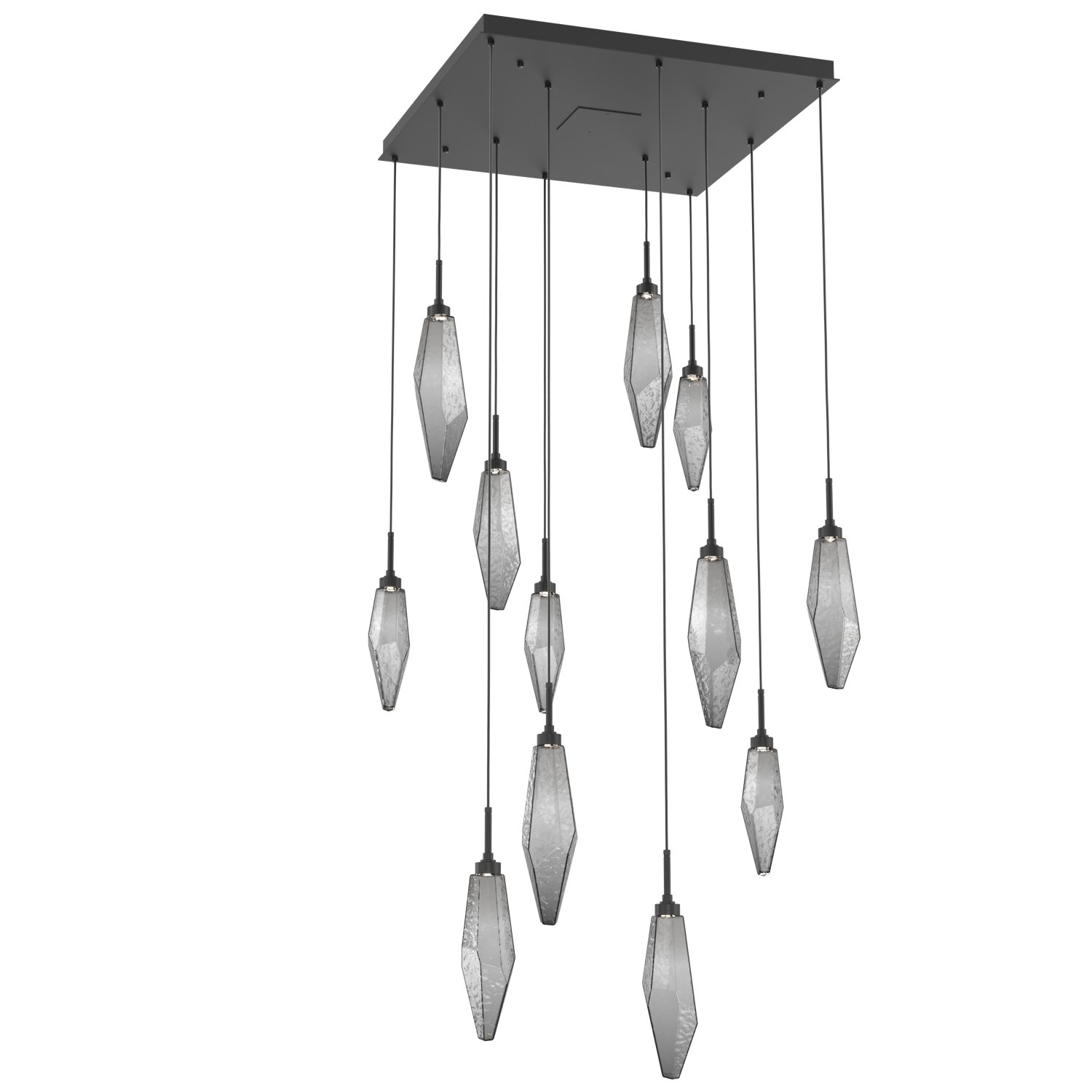 CHB0050-12-MB-CS-Hammerton-Studio-Rock-Crystal-12-light-square-pendant-chandelier-with-matte-black-finish-and-chilled-smoke-glass-shades-and-LED-lamping