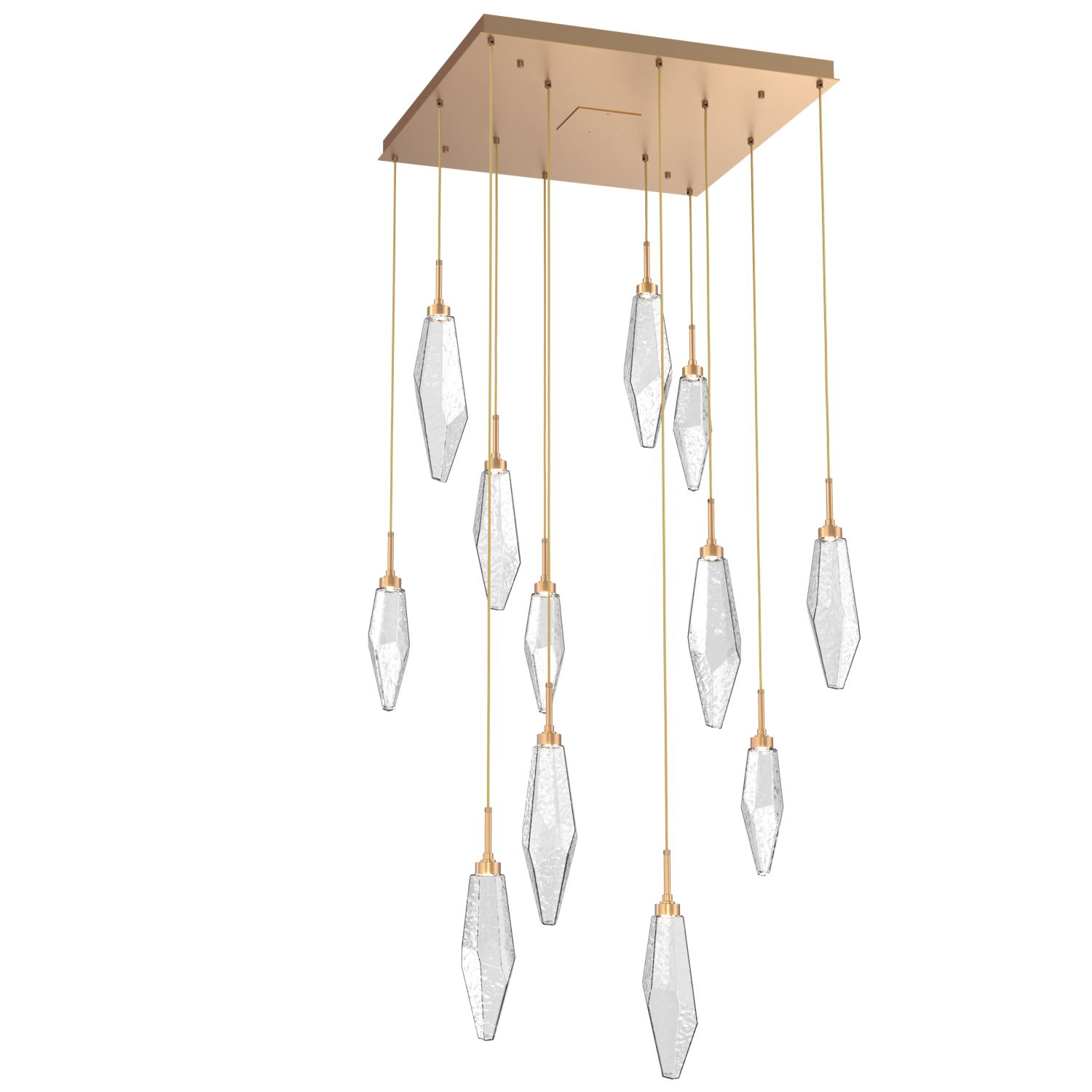 CHB0050-12-NB-CC-Hammerton-Studio-Rock-Crystal-12-light-square-pendant-chandelier-with-novel-brass-finish-and-clear-glass-shades-and-LED-lamping