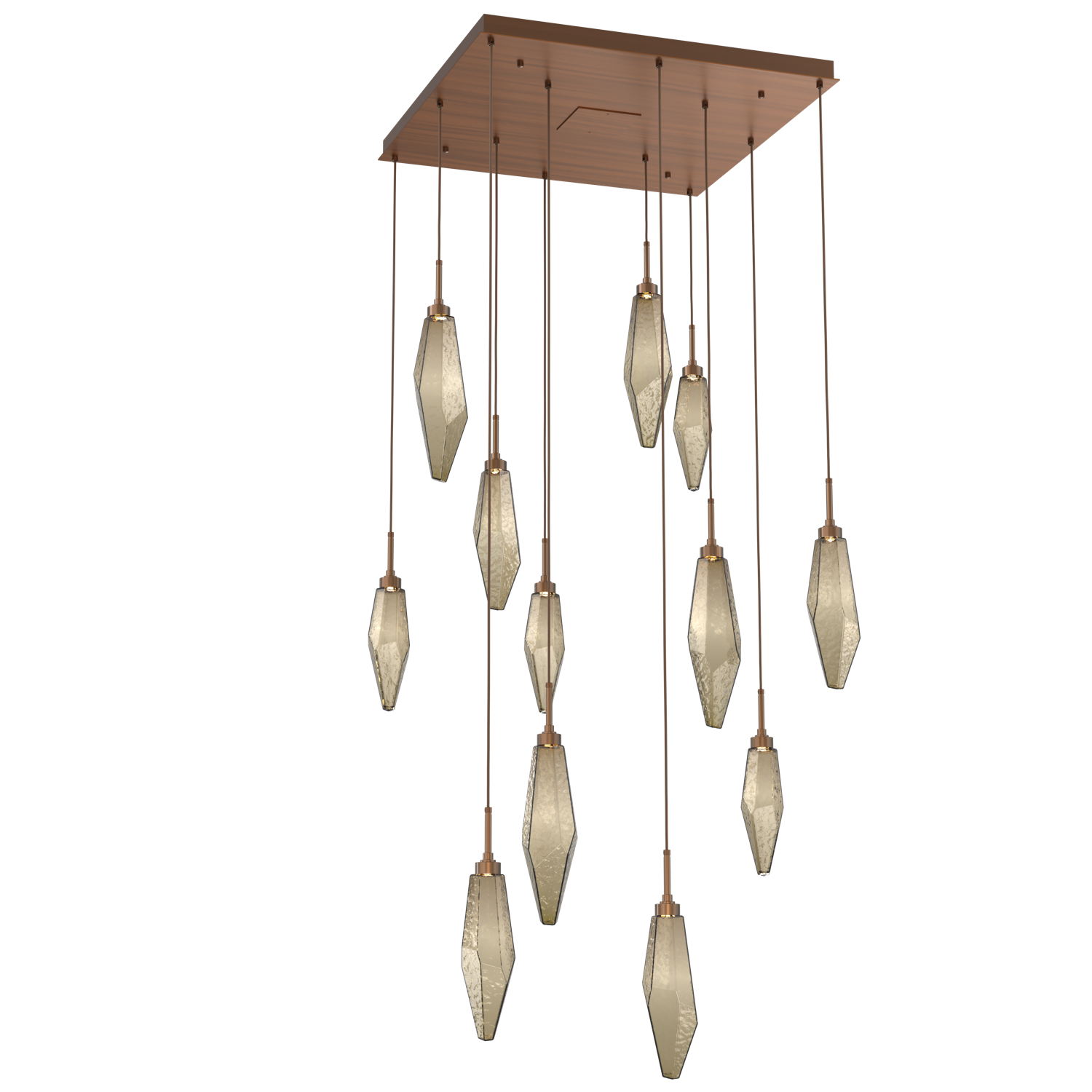 CHB0050-12-RB-CB-Hammerton-Studio-Rock-Crystal-12-light-square-pendant-chandelier-with-oil-rubbed-bronze-finish-and-chilled-bronze-blown-glass-shades-and-LED-lamping