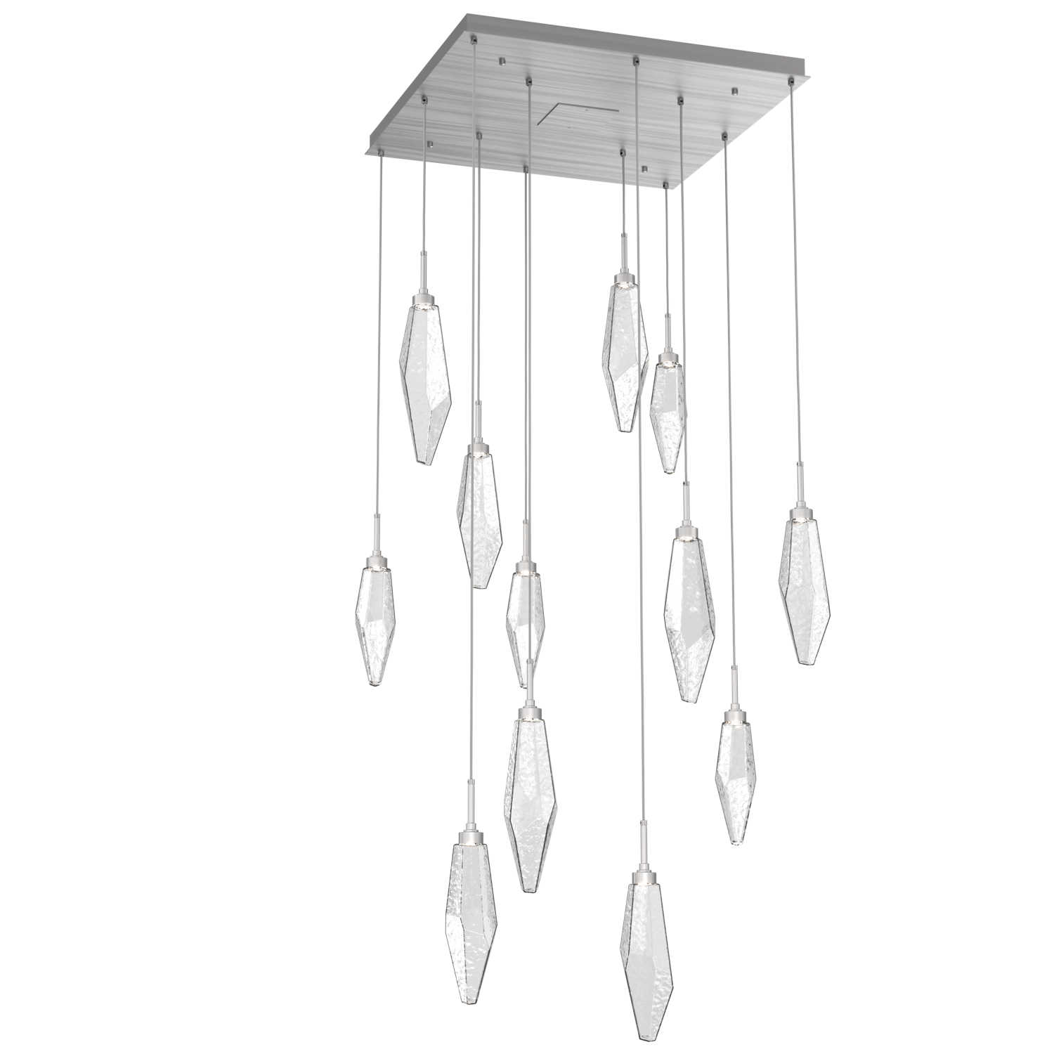 CHB0050-12-SN-CC-Hammerton-Studio-Rock-Crystal-12-light-square-pendant-chandelier-with-satin-nickel-finish-and-clear-glass-shades-and-LED-lamping