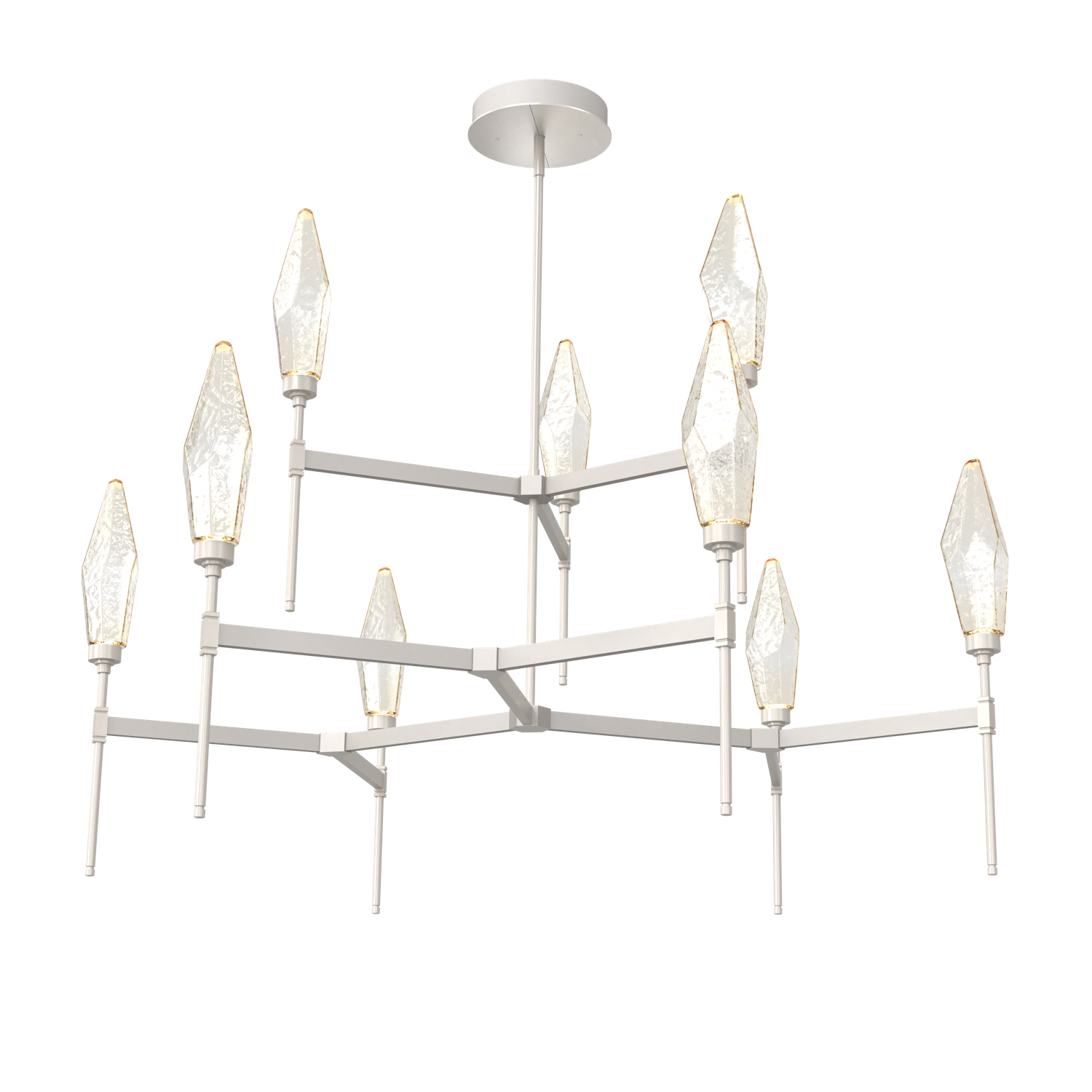 CHB0050-54-BS-CA-Hammerton-Studio-Rock-Crystal-54-inch-round-two-tier-belvedere-chandelier-with-beige-silver-finish-and-chilled-amber-blown-glass-shades-and-LED-lamping