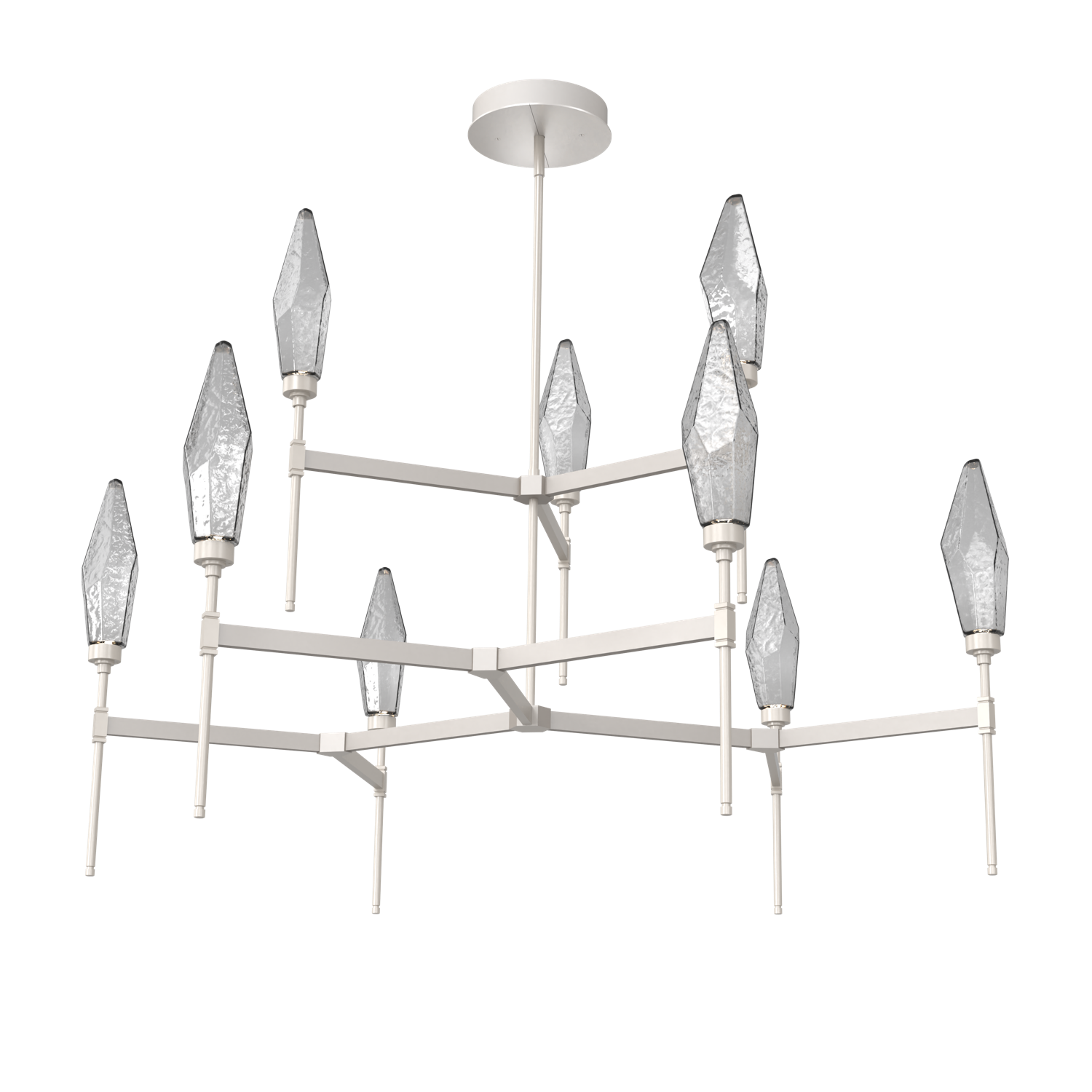CHB0050-54-BS-CS-Hammerton-Studio-Rock-Crystal-54-inch-round-two-tier-belvedere-chandelier-with-beige-silver-finish-and-chilled-smoke-glass-shades-and-LED-lamping