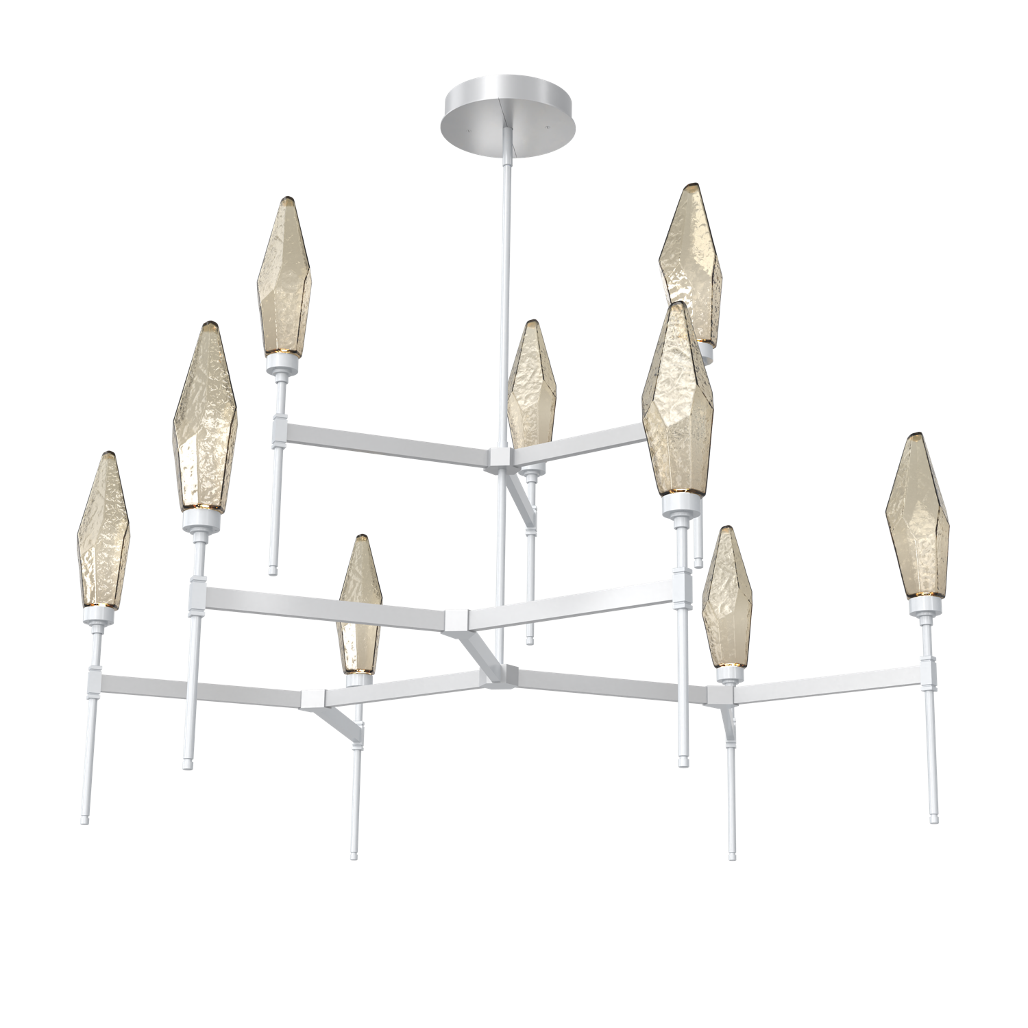 CHB0050-54-CS-CB-Hammerton-Studio-Rock-Crystal-54-inch-round-two-tier-belvedere-chandelier-with-classic-silver-finish-and-chilled-bronze-blown-glass-shades-and-LED-lamping