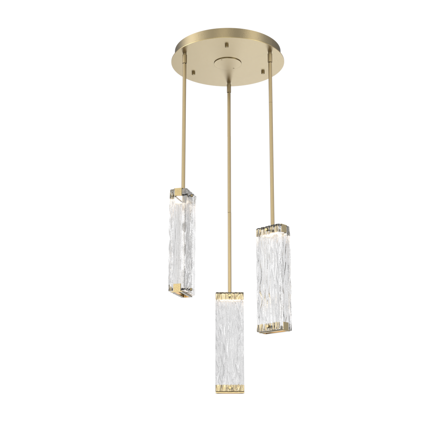 CHB0090-03-GB-TT-Hammerton-Studio-Tabulo-3-light-multi-pendant-chandelier-with-gilded-brass-finish-and-clear-tidal-cast-glass-shade-and-LED-lamping