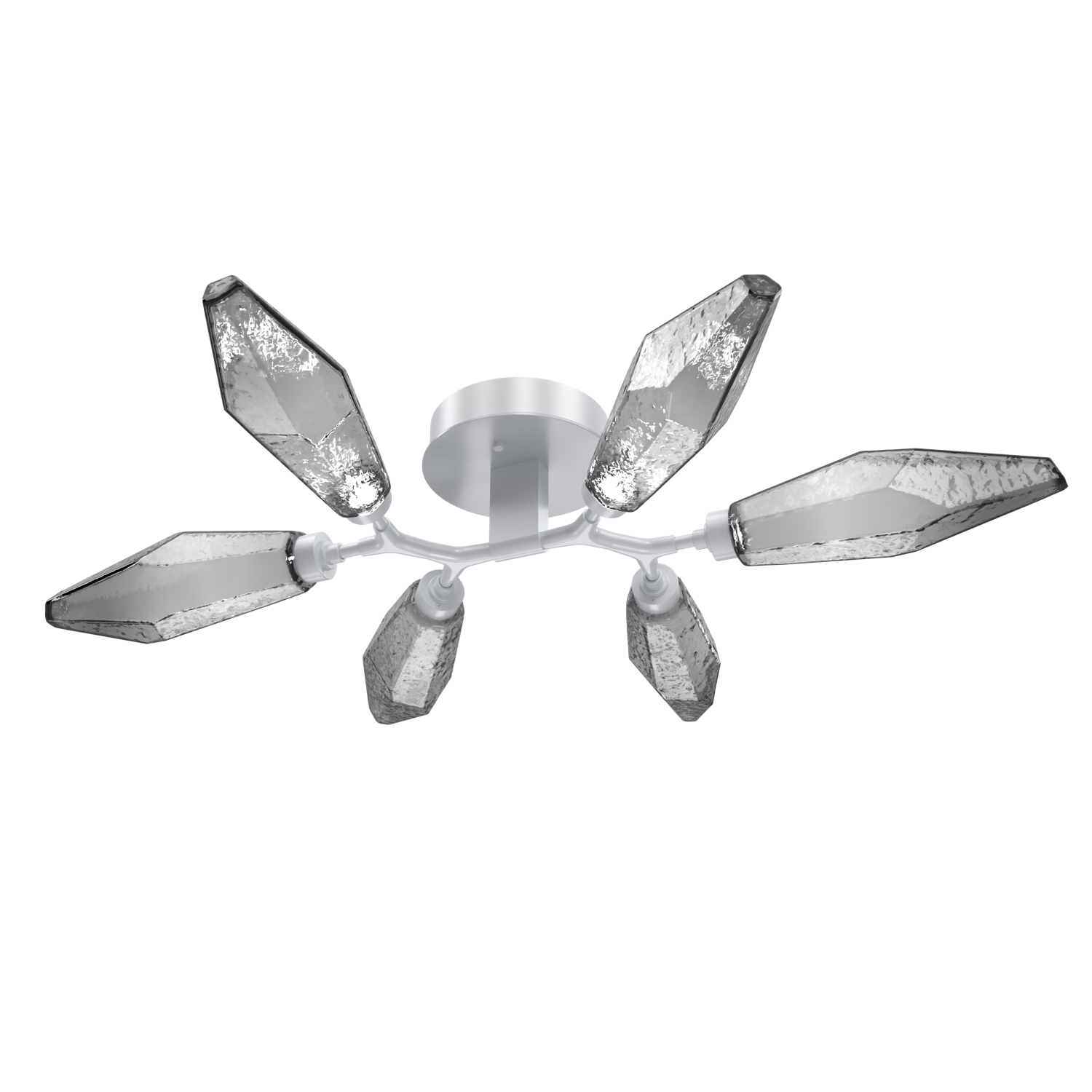 CLB0050-01-CS-CS-Hammerton-Studio-Rock-Crystal-flush-mount-light-with-classic-silver-finish-and-chilled-smoke-glass-shades-and-LED-lamping