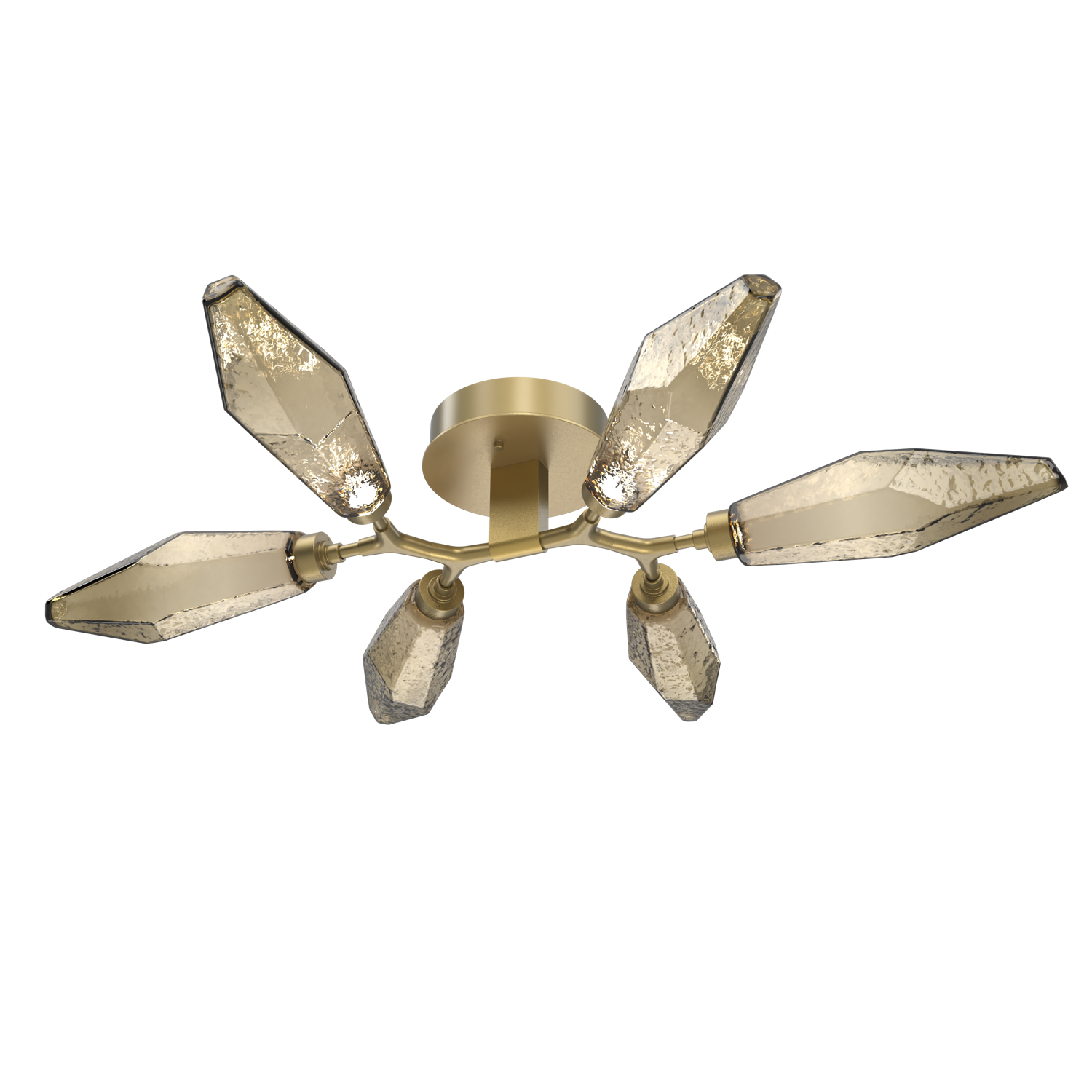 CLB0050-01-GB-CB-Hammerton-Studio-Rock-Crystal-flush-mount-light-with-gilded-brass-finish-and-chilled-bronze-blown-glass-shades-and-LED-lamping