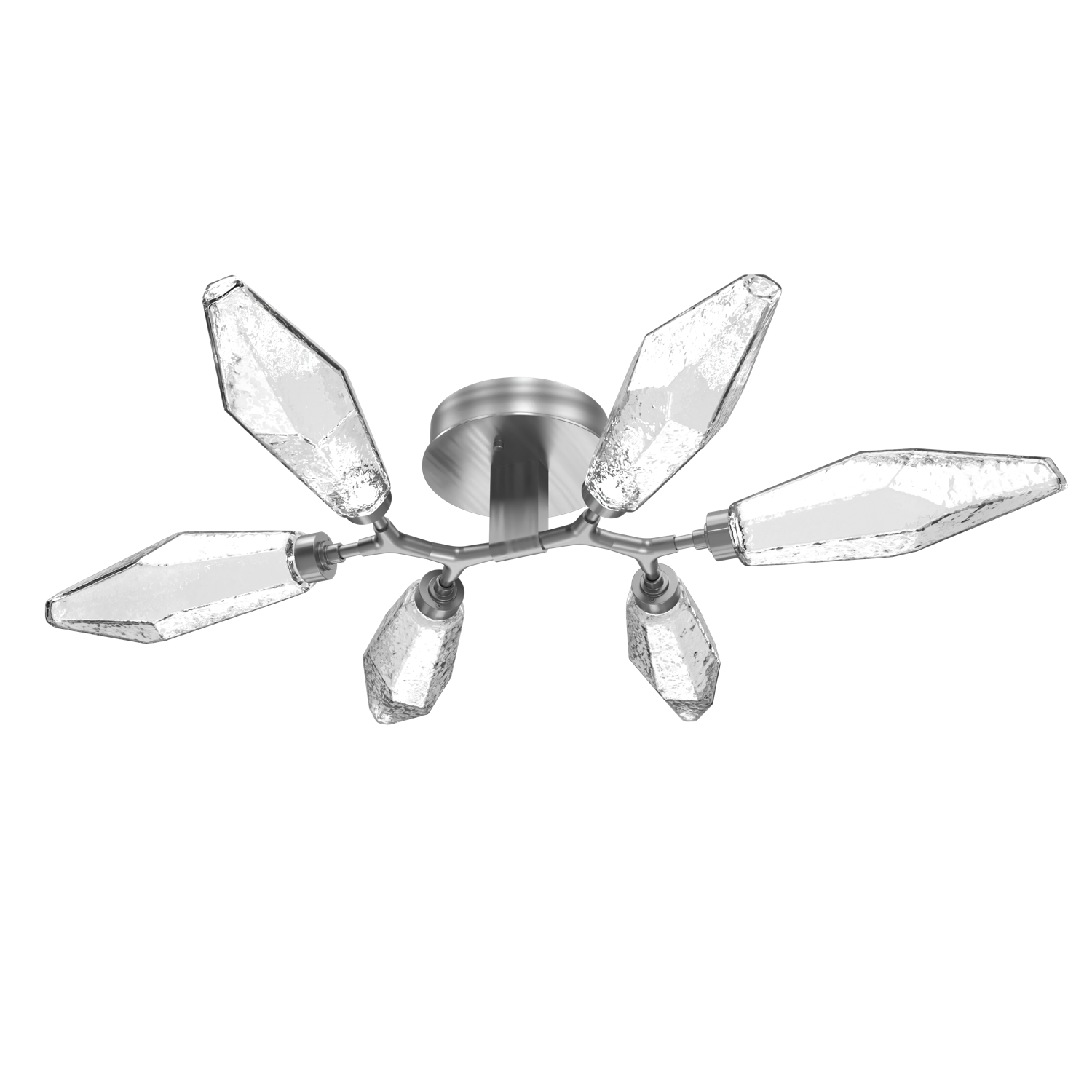 CLB0050-01-SN-CC-Hammerton-Studio-Rock-Crystal-flush-mount-light-with-satin-nickel-finish-and-clear-glass-shades-and-LED-lamping