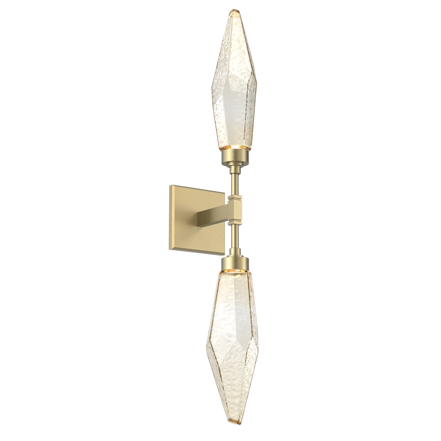 IDB0050-02-GB-CA-Hammerton-Studio-Rock-Crystal-wall-sconce-with-gilded-brass-finish-and-chilled-amber-blown-glass-shades-and-LED-lamping