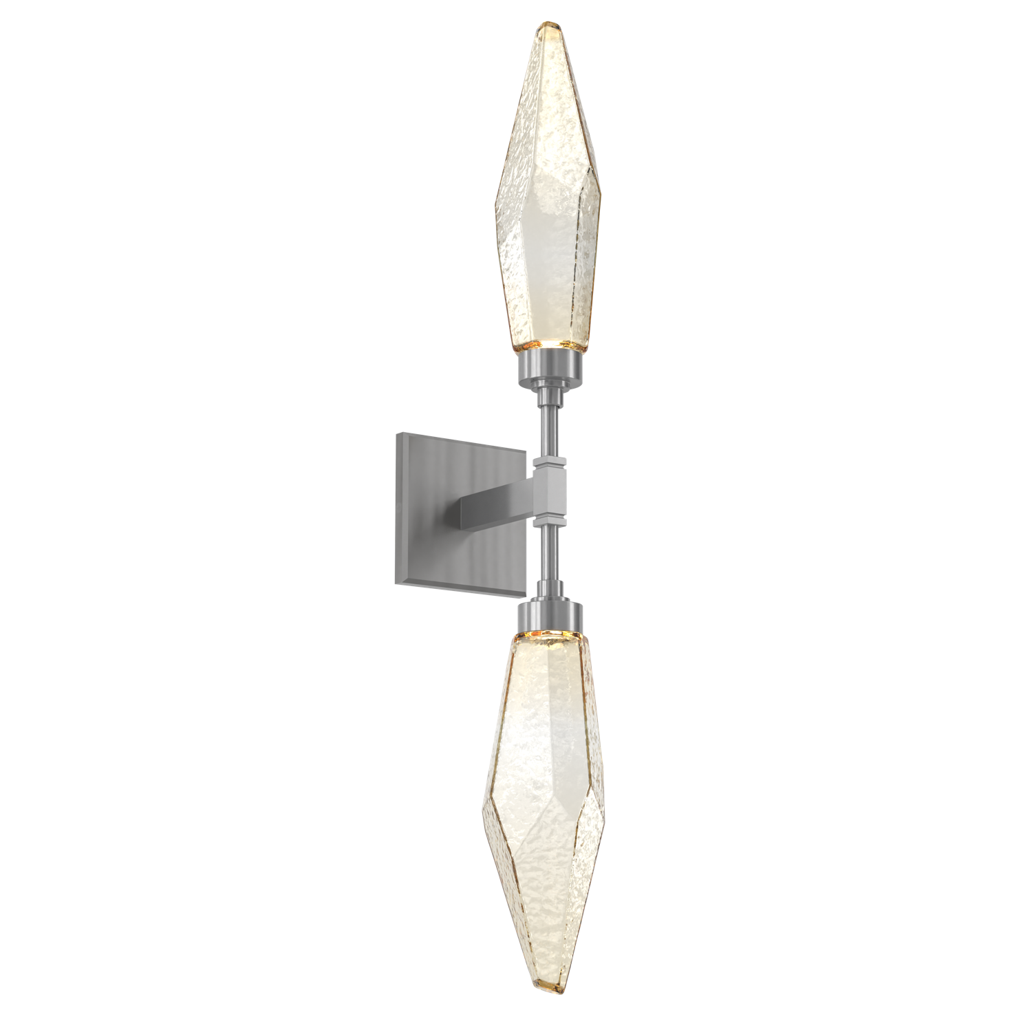 IDB0050-02-GM-CA-Hammerton-Studio-Rock-Crystal-wall-sconce-with-gunmetal-finish-and-chilled-amber-blown-glass-shades-and-LED-lamping